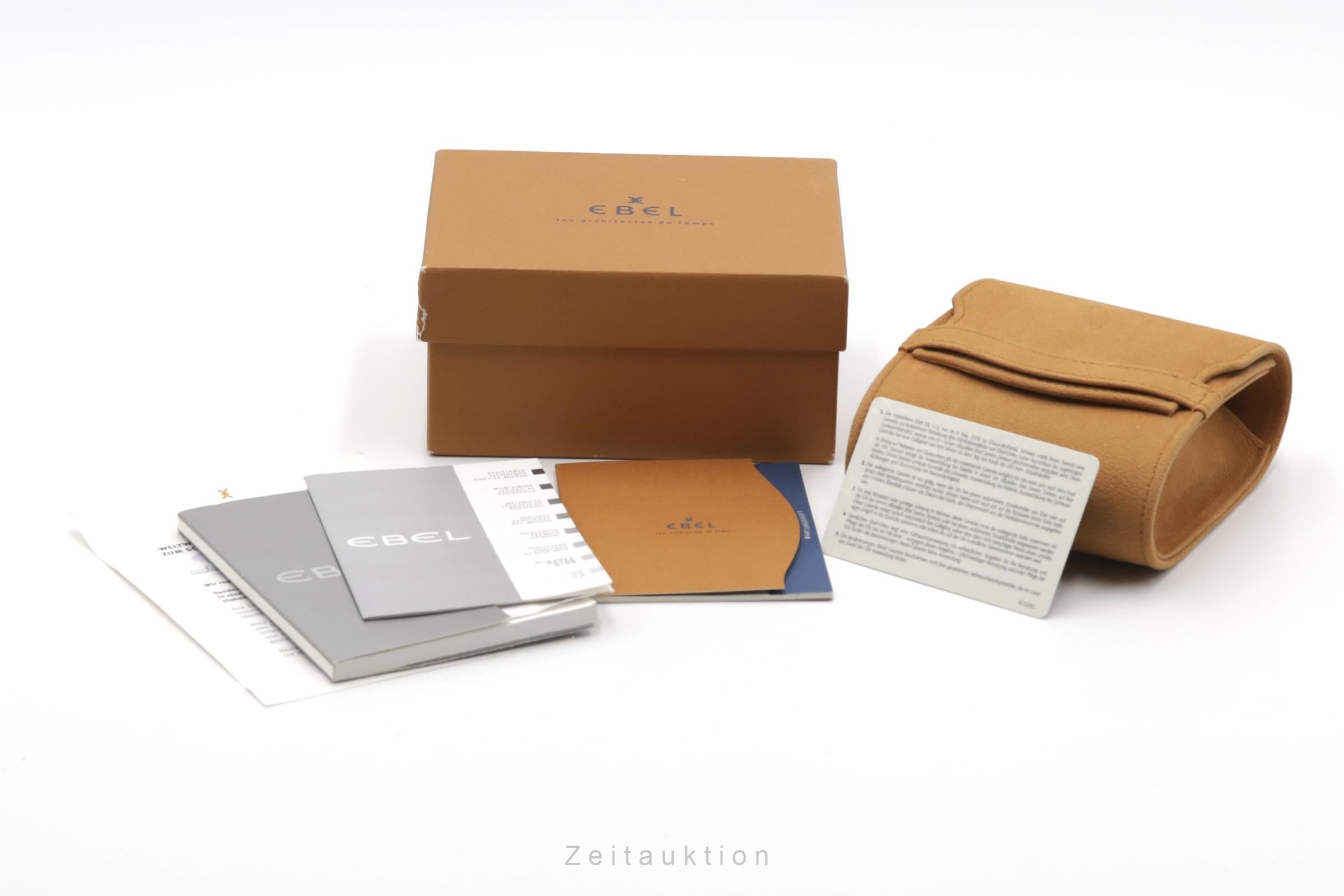 Ebel Le Modulor chronograph steel automatic men's watch E9137240  [2206145]