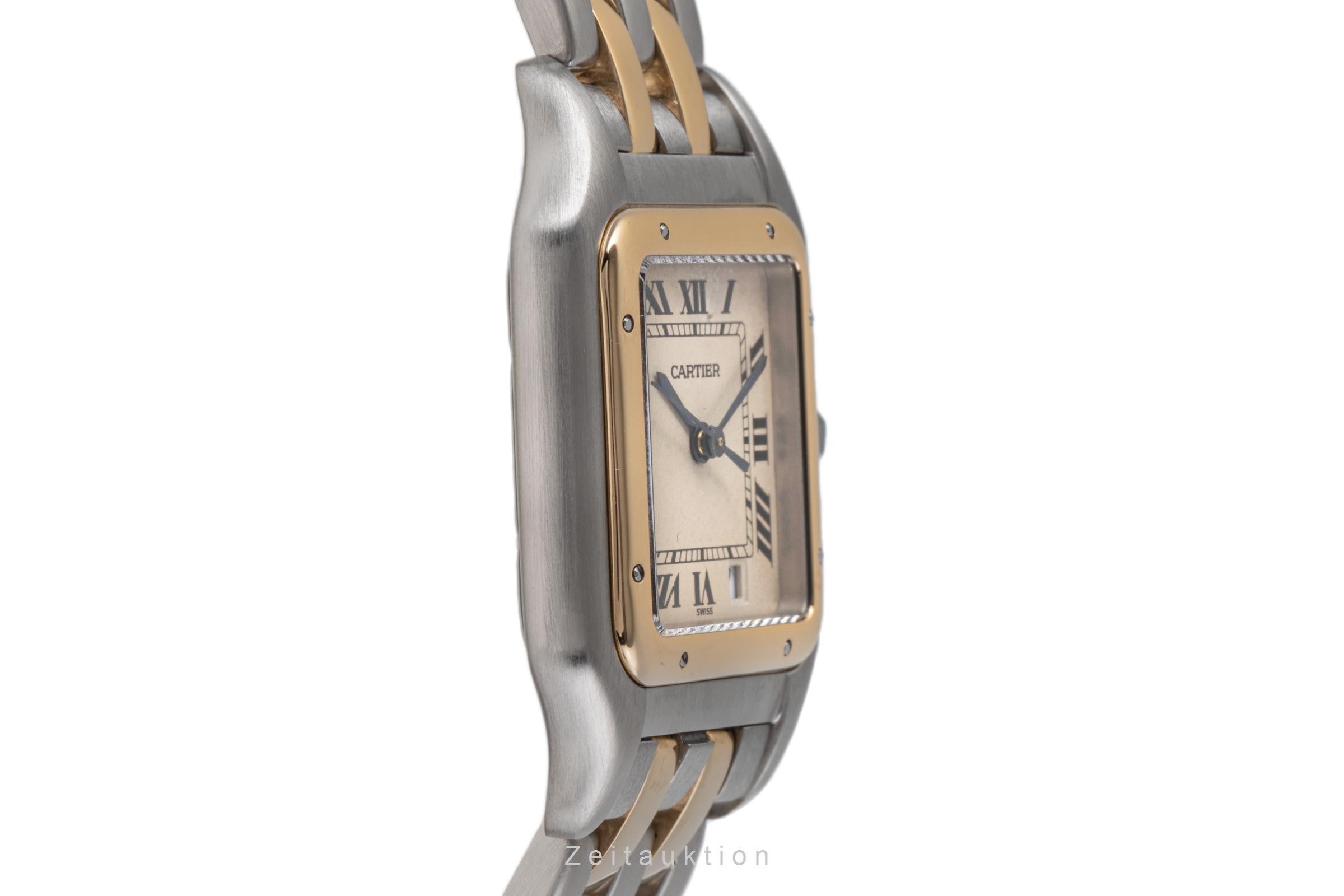 Cartier Panthere steel / gold quartz men's watch 183949 LP: 9200EUR  [2206164]