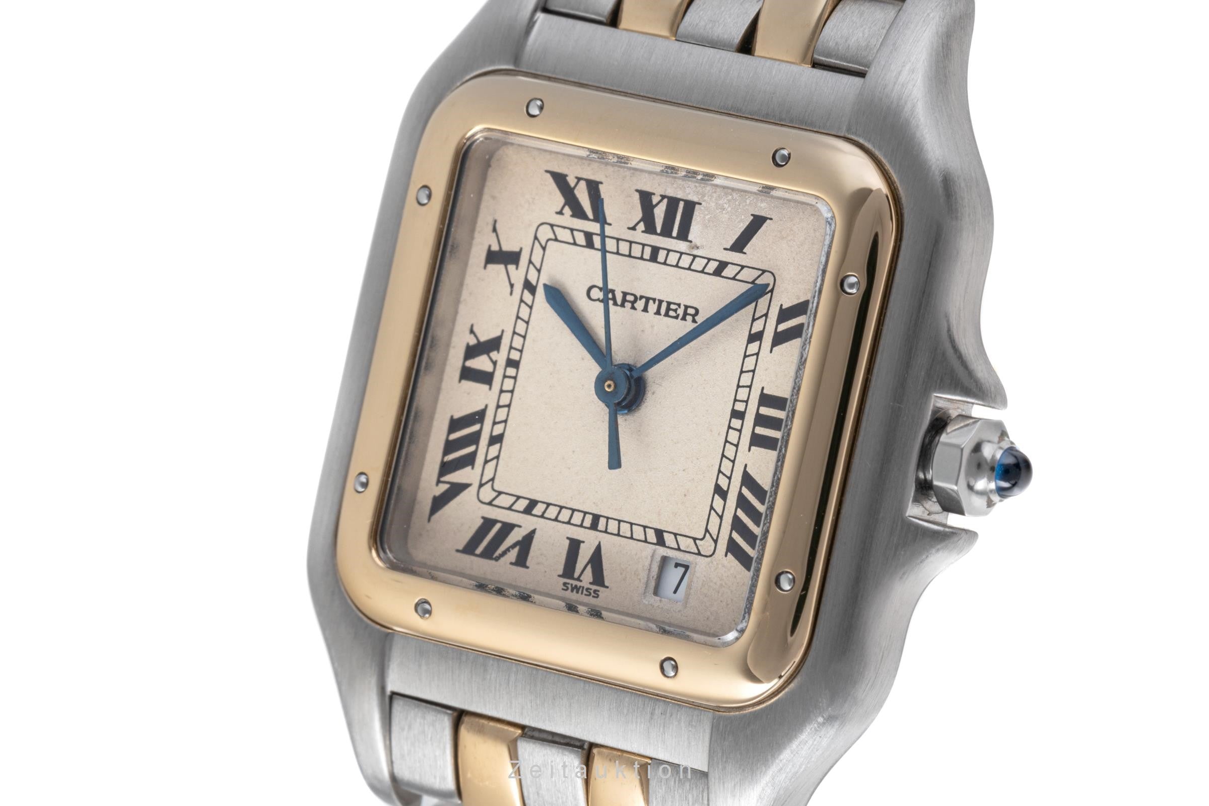Cartier Panthere steel / gold quartz men's watch 183949 LP: 9200EUR  [2206164]