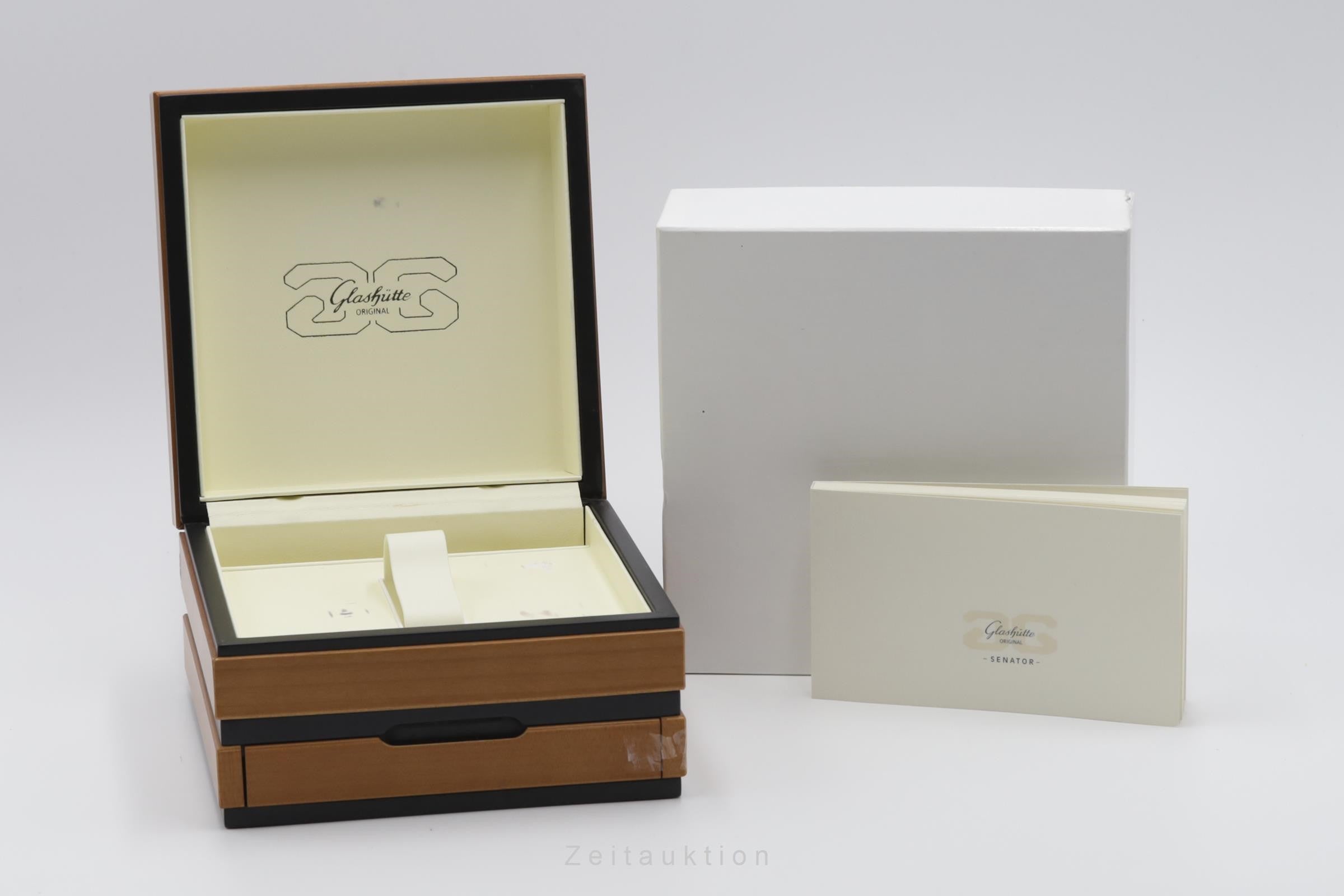 Glashütte Senator Chronograph Stahl Automatik Ref. 39-31-14-23-04 VP: 8200,- € [2206236]