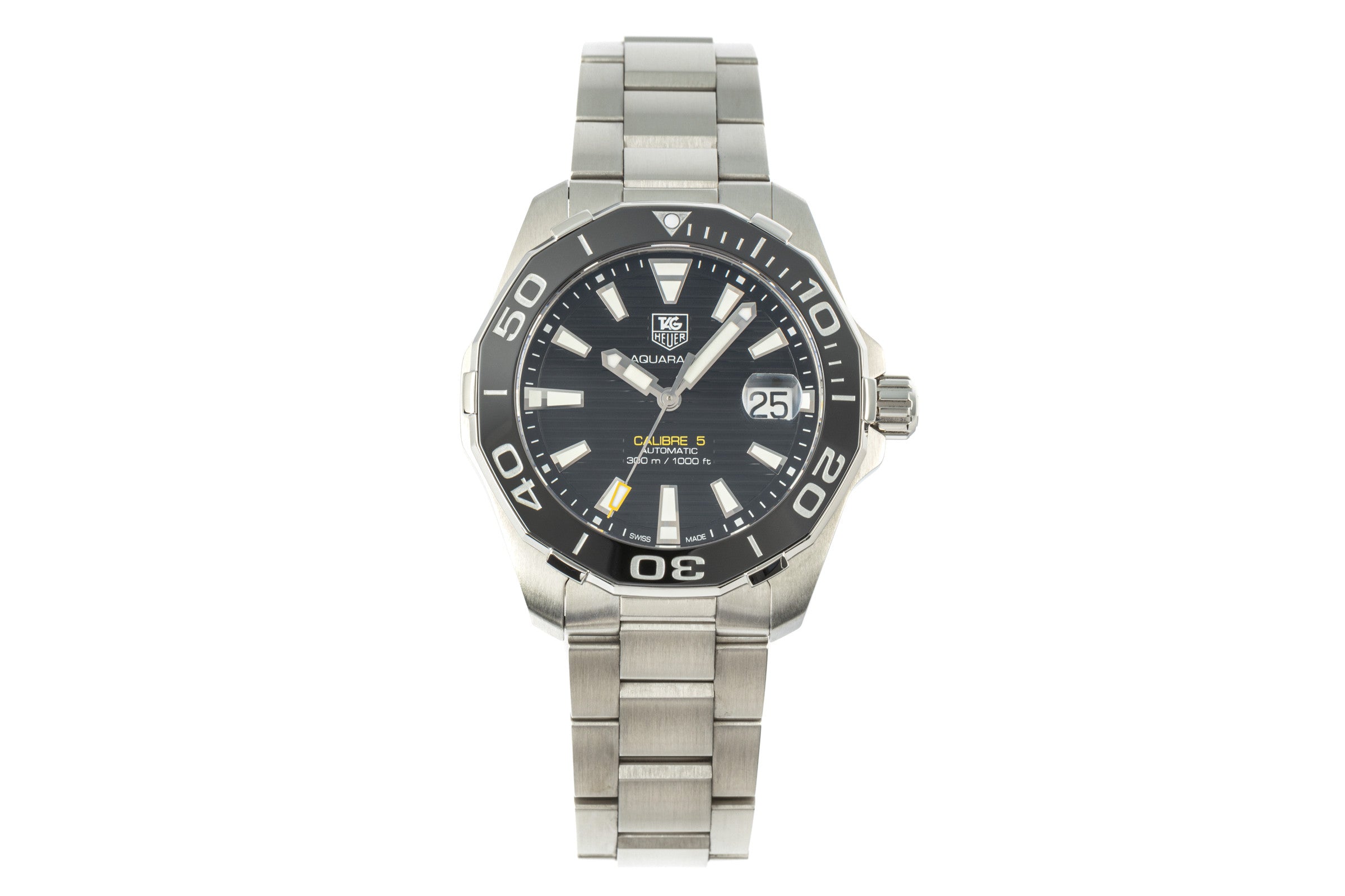 Tag Heuer Aquaracer steel automatic men's watch WAY211A.BA0928 LP: 2300EUR  [2206241]