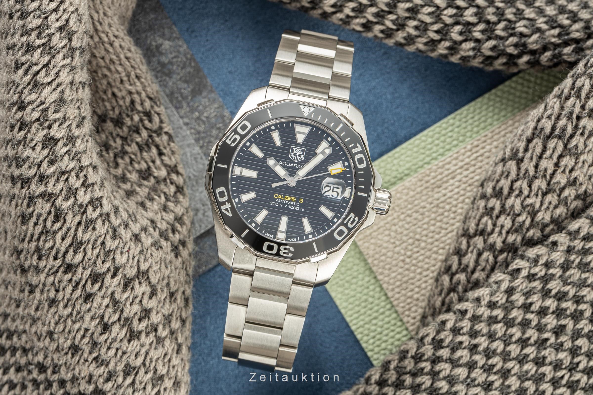 Tag Heuer Aquaracer steel automatic men's watch WAY211A.BA0928 LP: 2300EUR  [2206241]