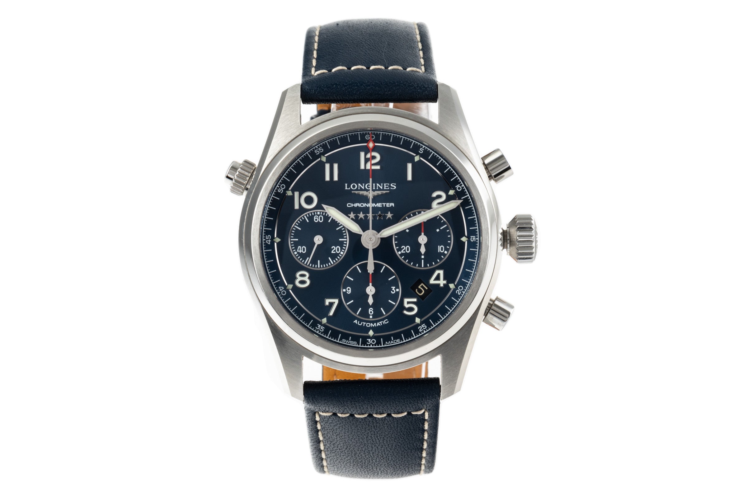 Longines Spirit chronograph steel automatic Kal. L688.4 Ref. L3