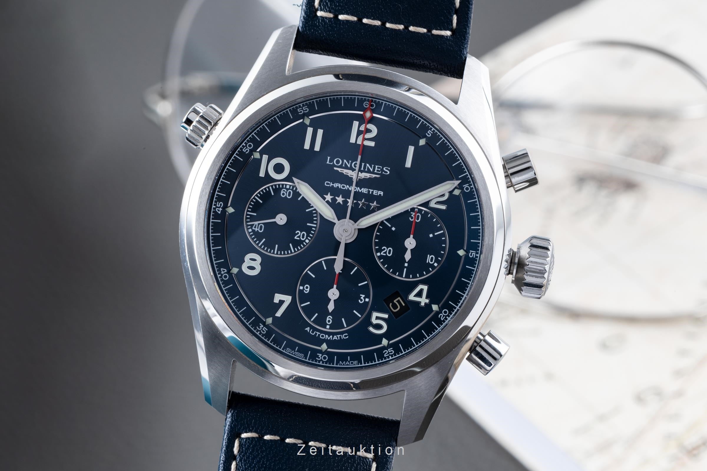 ラクーン Longines Conquest Chrono Ski Edition 42mm Mens Watch L38364529