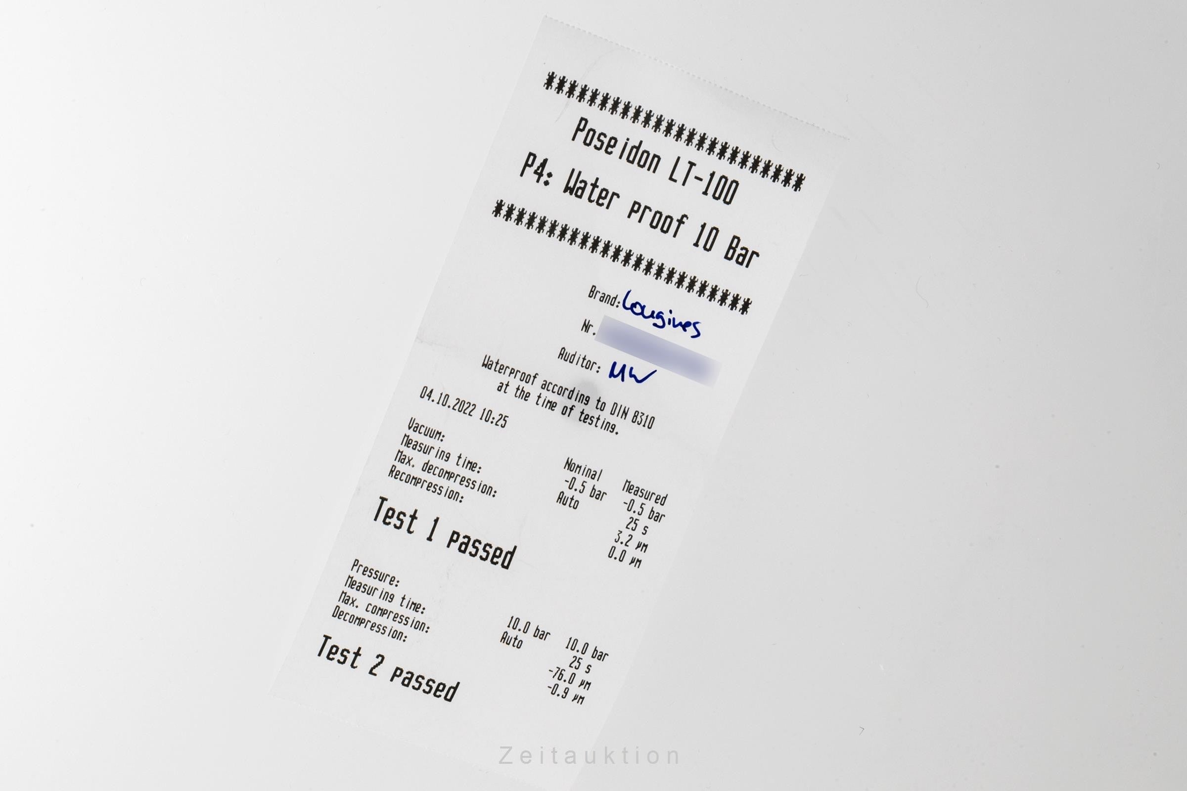 Longines Spirit cronógrafo acero automático reloj para caballeros L3.820.4.93.0, L3.820.4 LP: 2900EUR  [2206242]