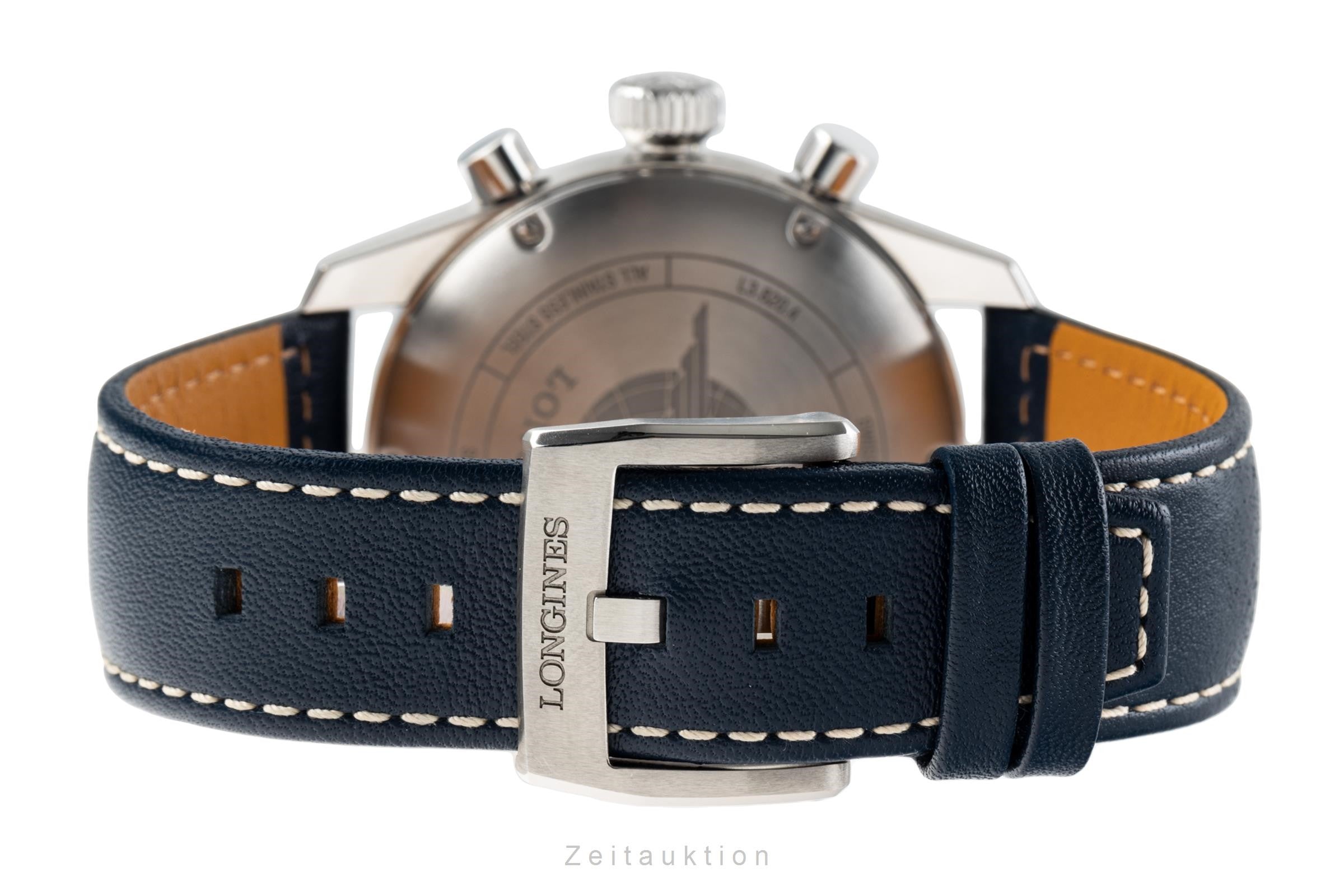 Longines Spirit cronógrafo acero automático reloj para caballeros L3.820.4.93.0, L3.820.4 LP: 2900EUR  [2206242]