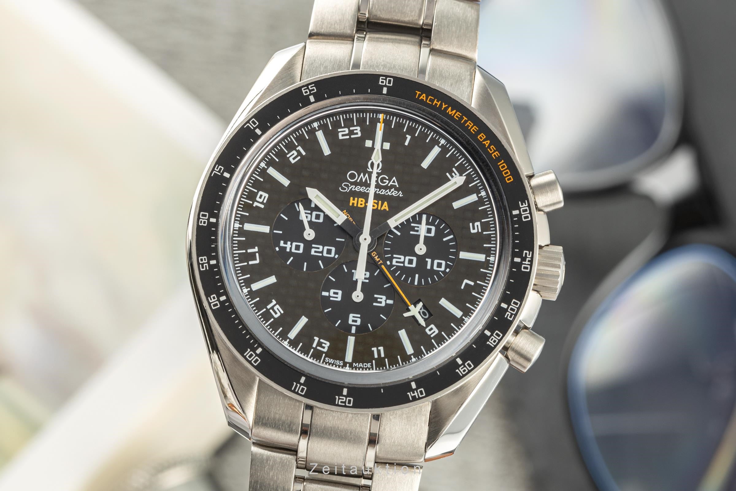 Omega Speedmaster chronograph titanium automatic men's watch 321.90.44.52.01.001 Limited  [2206292]