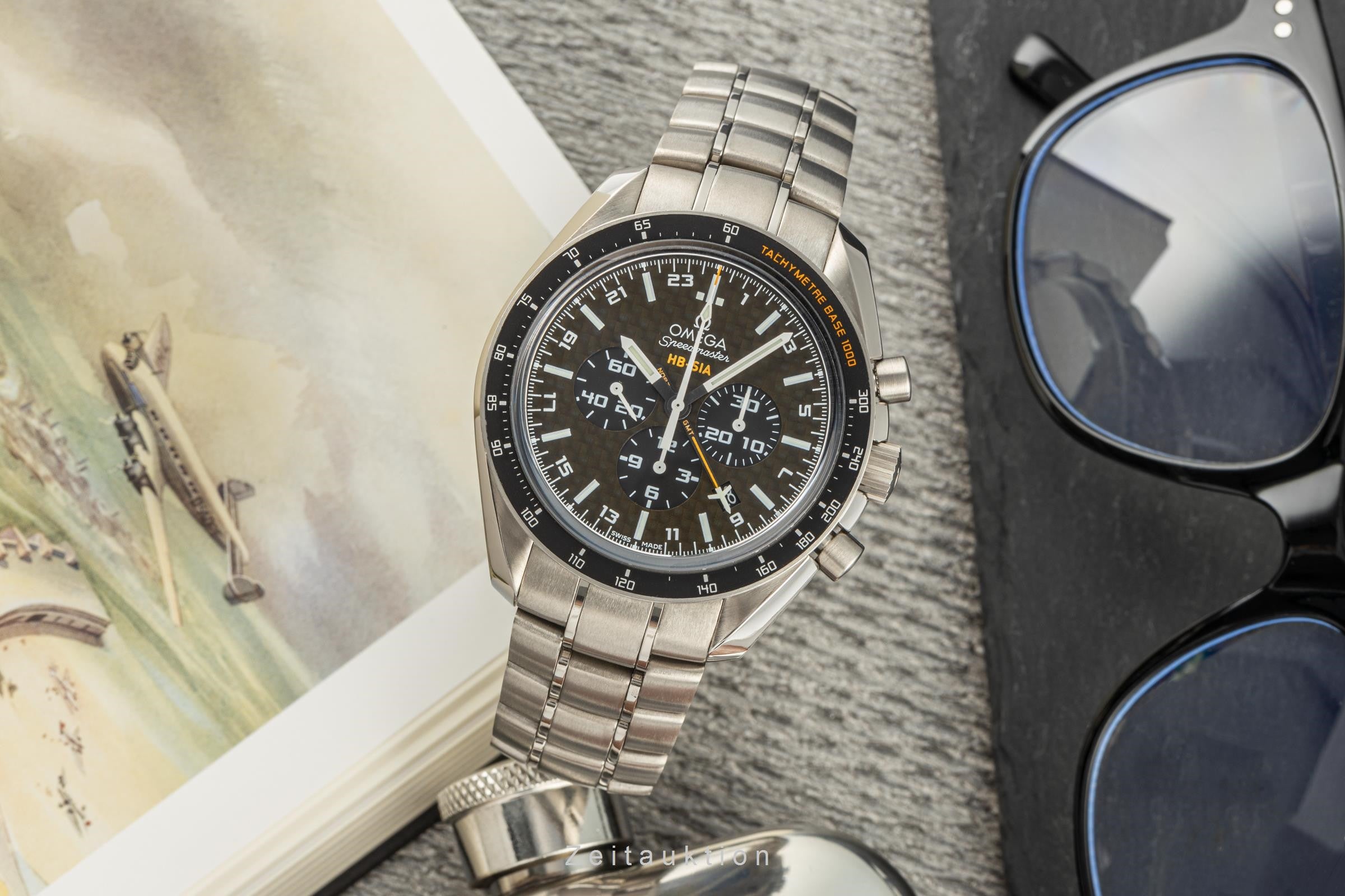 Omega Speedmaster cronografo titanio automatismo orologio da uomo 321.90.44.52.01.001 Limited  [2206292]