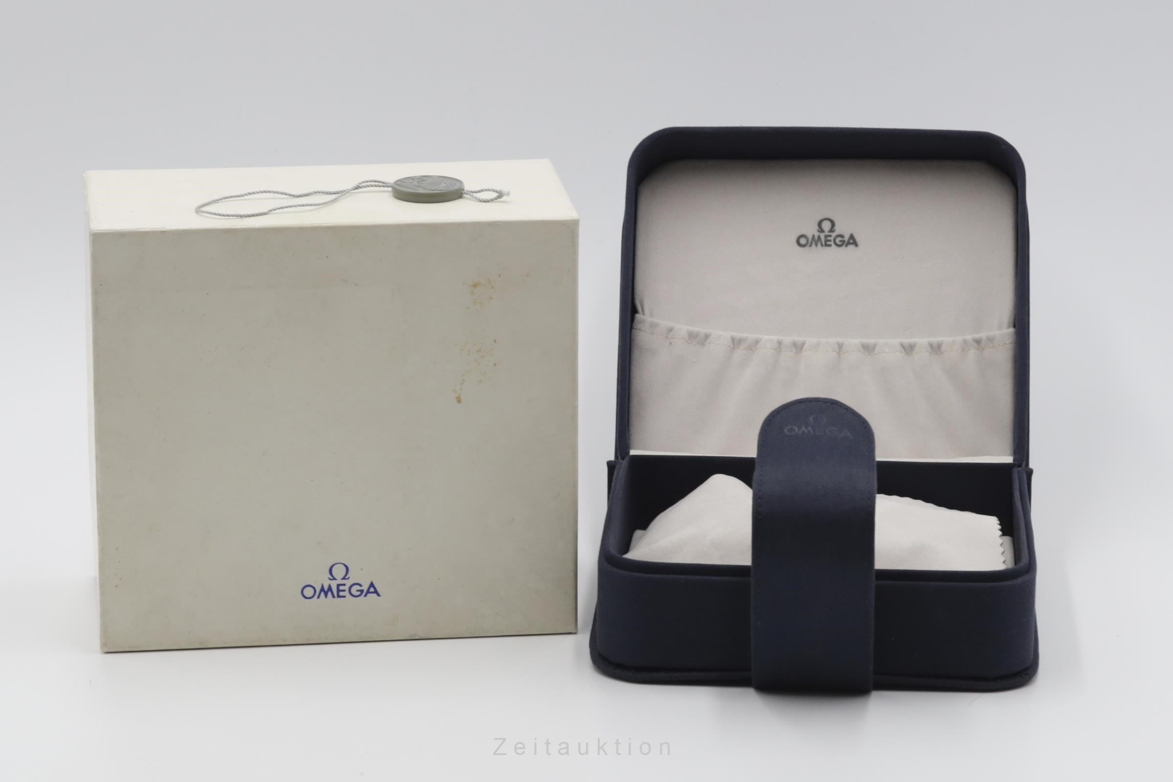 Omega Railmaster acero automático reloj para caballeros 2502.52.00 LP: 6000EUR  [2206340]