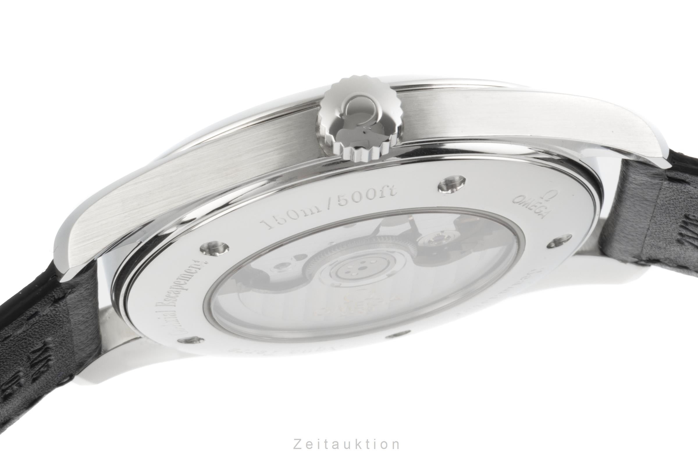 Omega Railmaster acero automático reloj para caballeros 2502.52.00 LP: 6000EUR  [2206340]