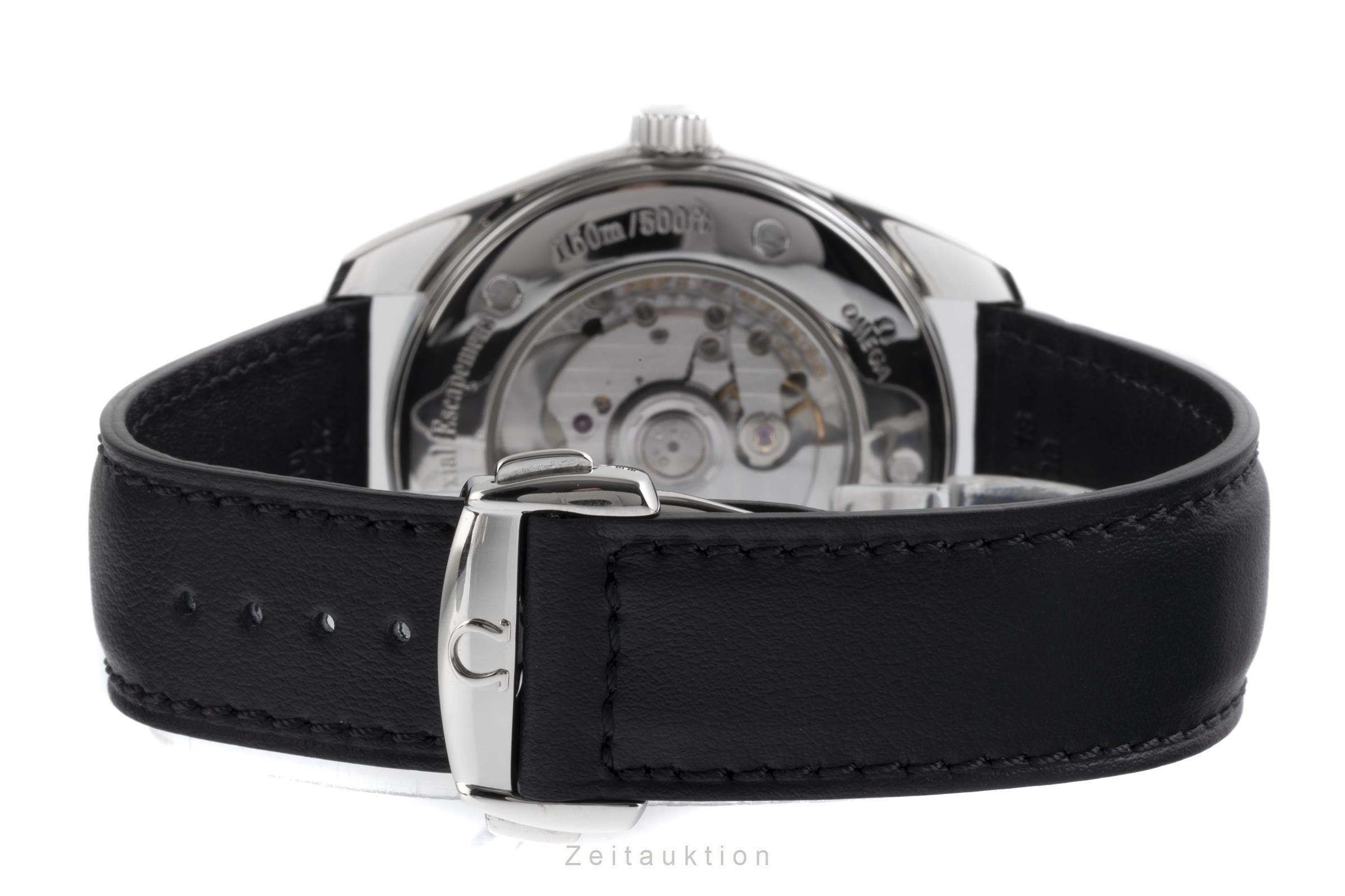 Omega Railmaster acero automático reloj para caballeros 2502.52.00 LP: 6000EUR  [2206340]