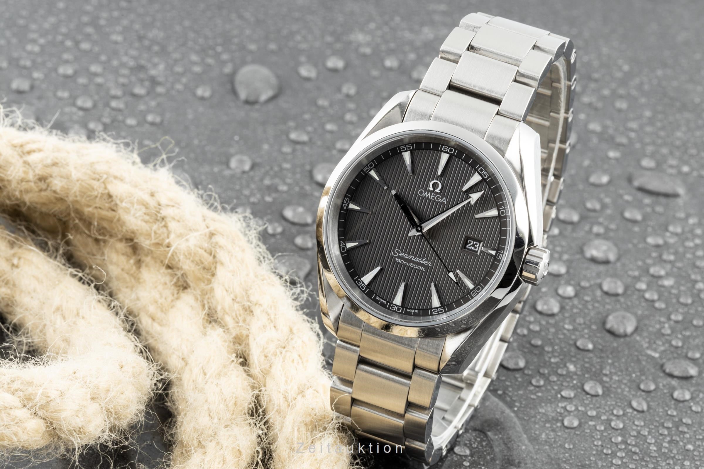 Omega Seamaster steel quartz men's watch 231.10.39.61.06.001  [2206347]