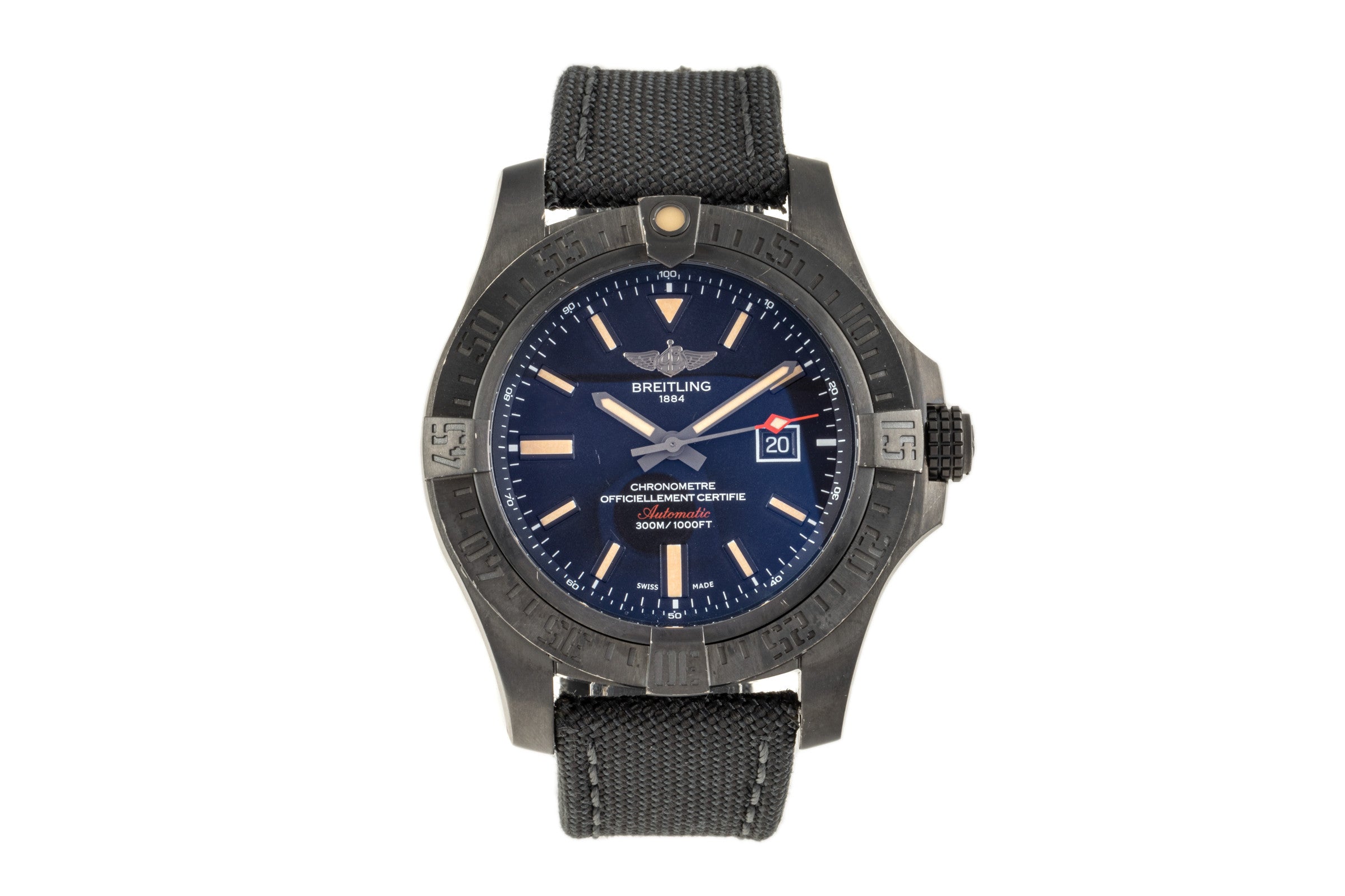 Breitling Avenger Blackbird Automatik Titan V1731010/BD12 B&P 2016 NP: 4830 € [2206356]