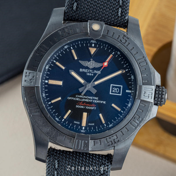 Breitling Avenger Blackbird Automatik Titan V1731010/BD12 B&P 2016 NP: 4830 € [2206356]
