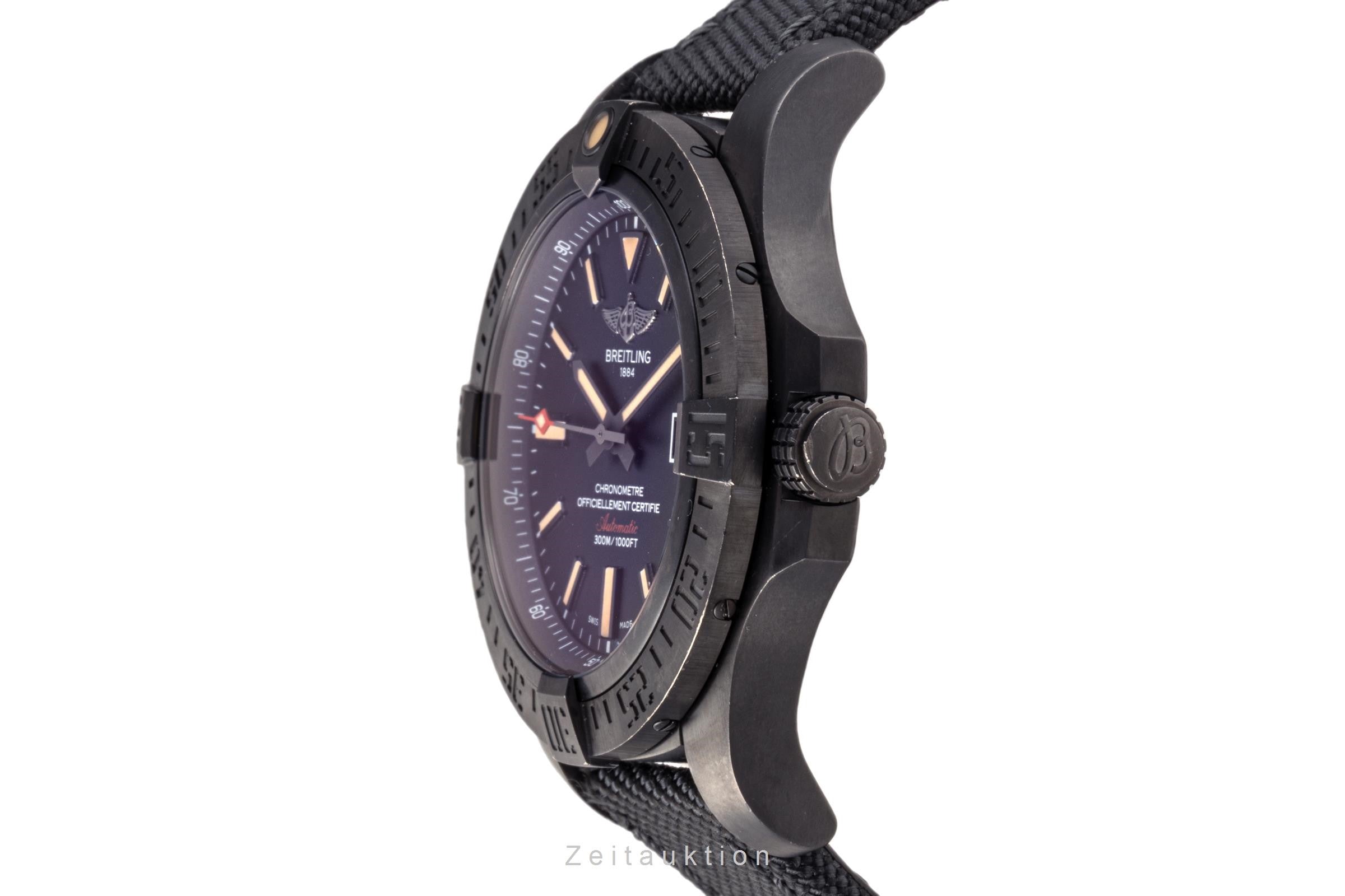 Breitling Avenger Blackbird Automatik Titan V1731010/BD12 B&P 2016 NP: 4830 € [2206356]