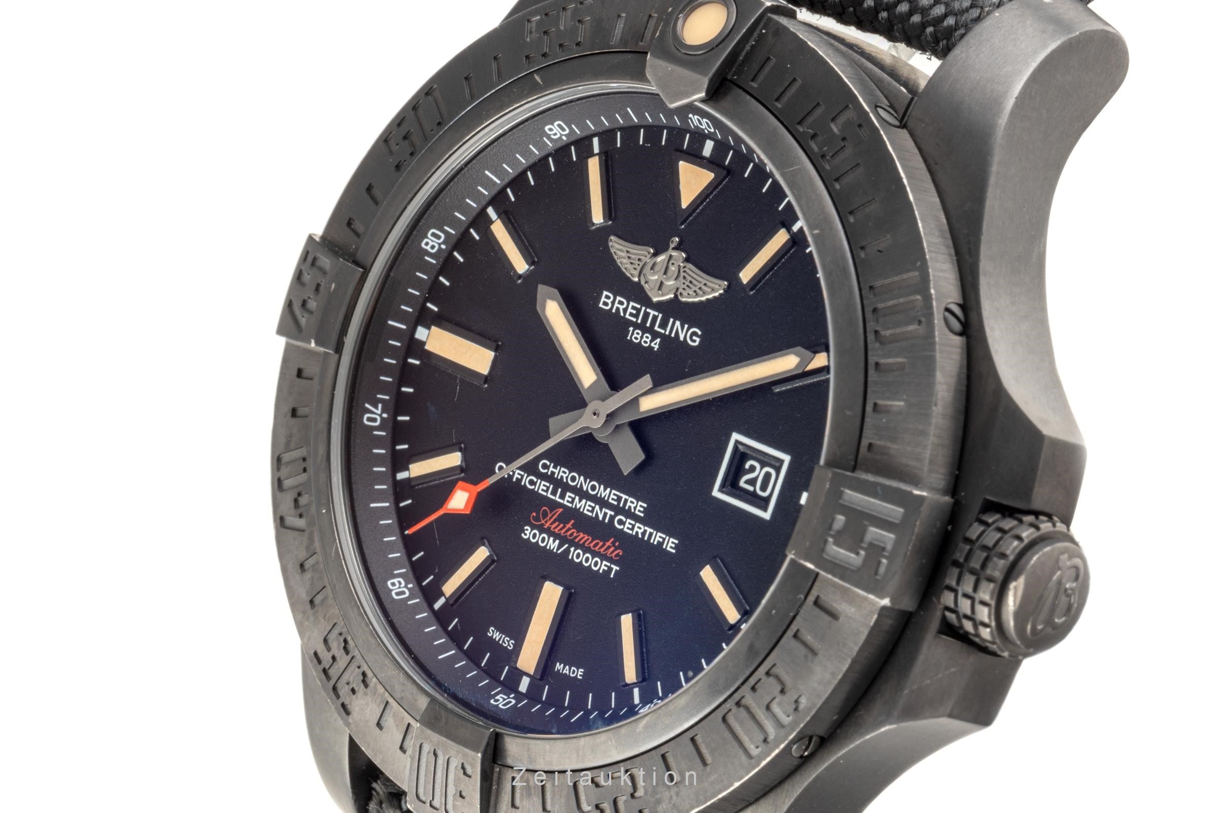 Breitling Avenger Blackbird Automatik Titan V1731010/BD12 B&P 2016 NP: 4830 € [2206356]