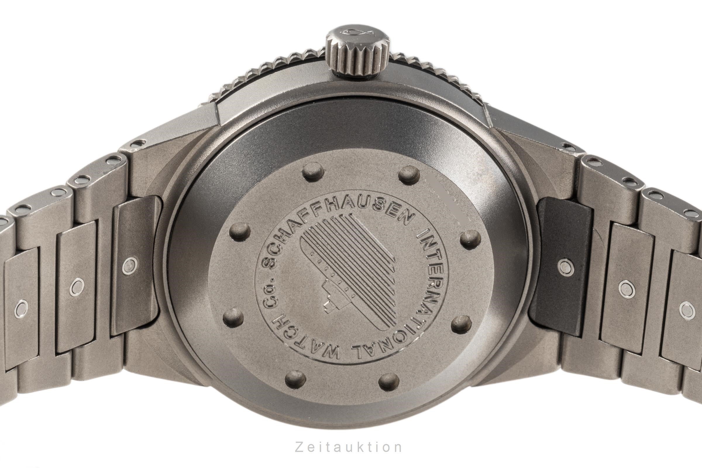 IWC Aquatimer titane  automatique montre pour hommes 3536 LP: 7300EUR  [2206365]