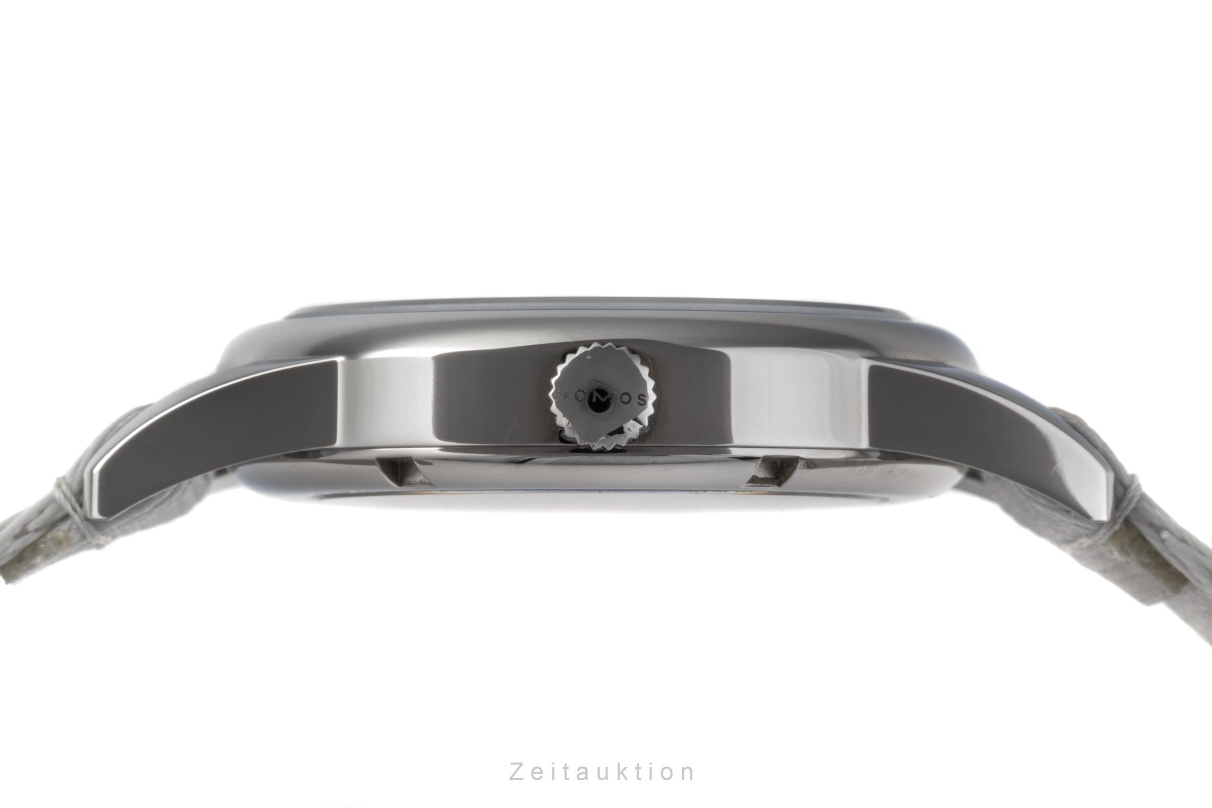 Nomos Club Neomatik 37 Signalblau Edelstahl Automatik Blau Ref. 742 NP: 2500,- € [2206380]