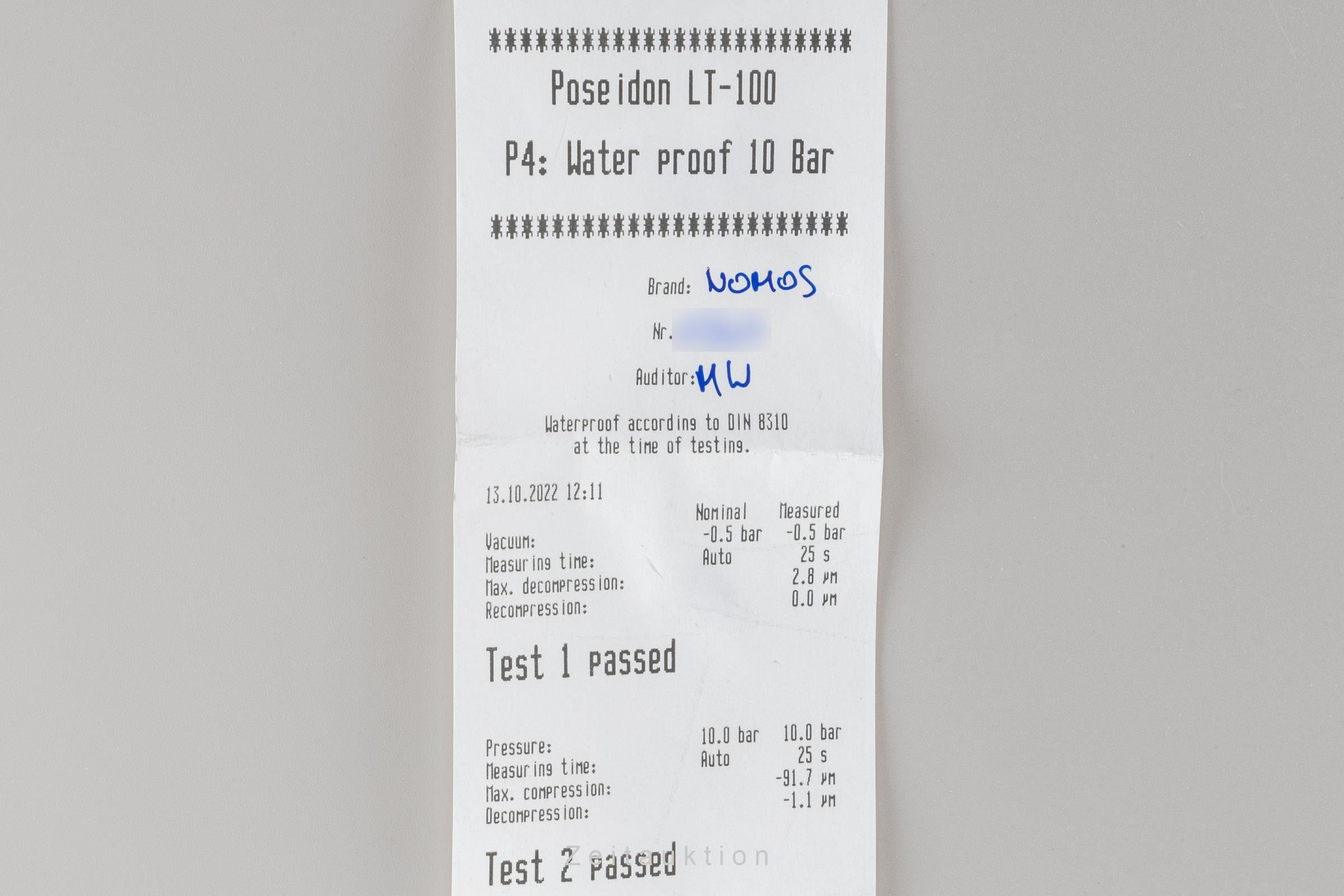 Nomos Club Neomatik 37 Signalblau Edelstahl Automatik Blau Ref. 742 NP: 2500,- € [2206380]