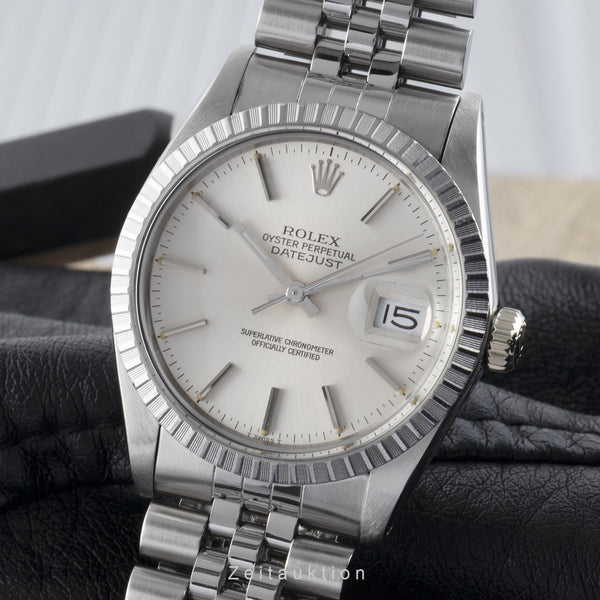 Rolex Datejust acciaio automatismo orologio da uomo 16030  [2206390]