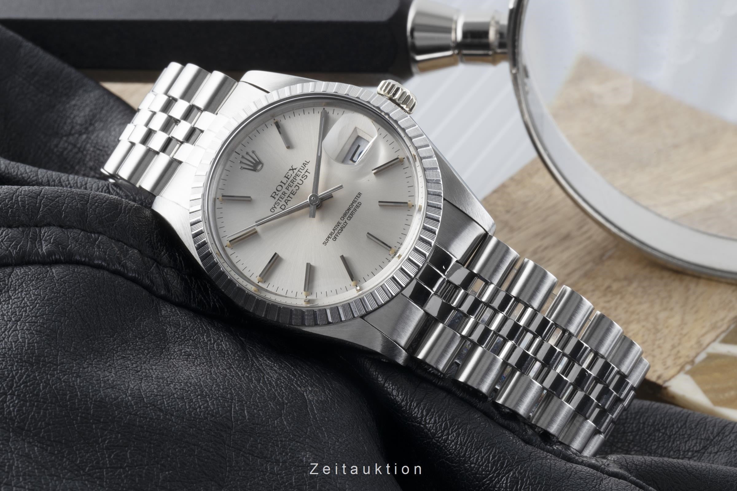 Rolex Datejust acciaio automatismo orologio da uomo 16030  [2206390]