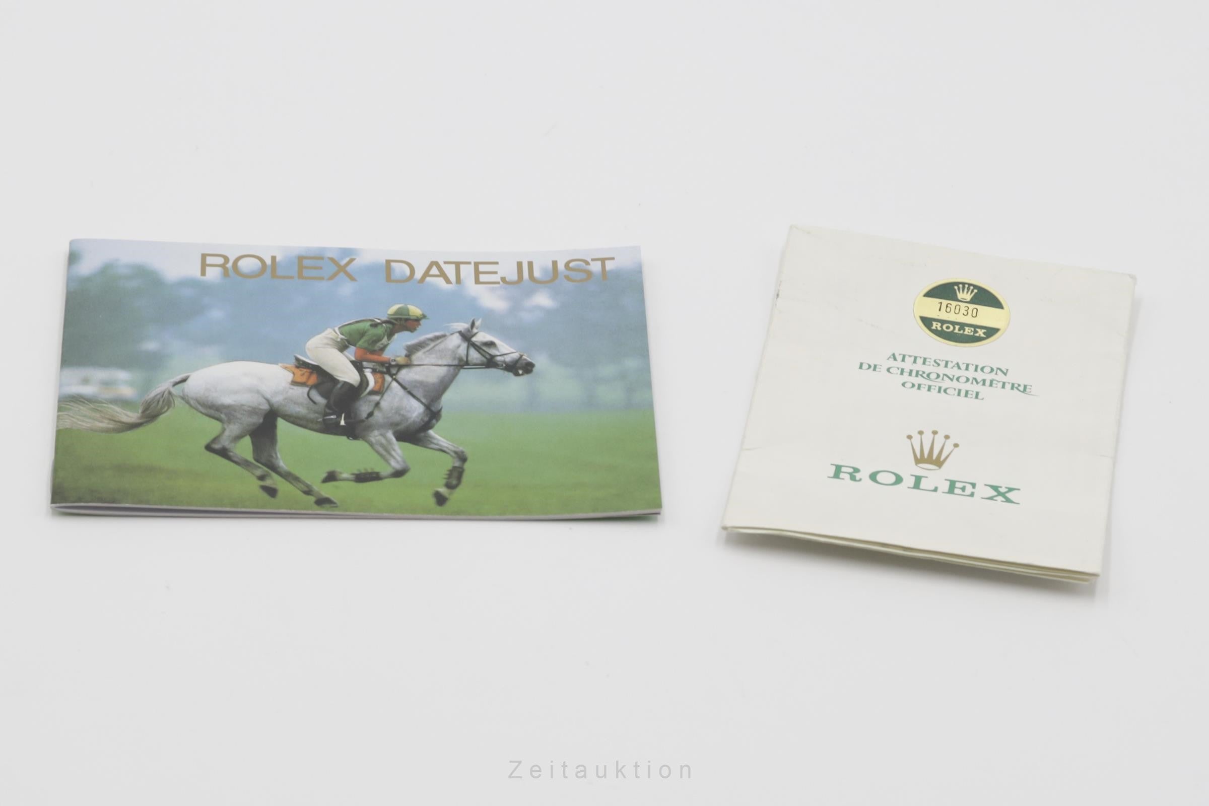 Rolex Datejust acciaio automatismo orologio da uomo 16030  [2206390]