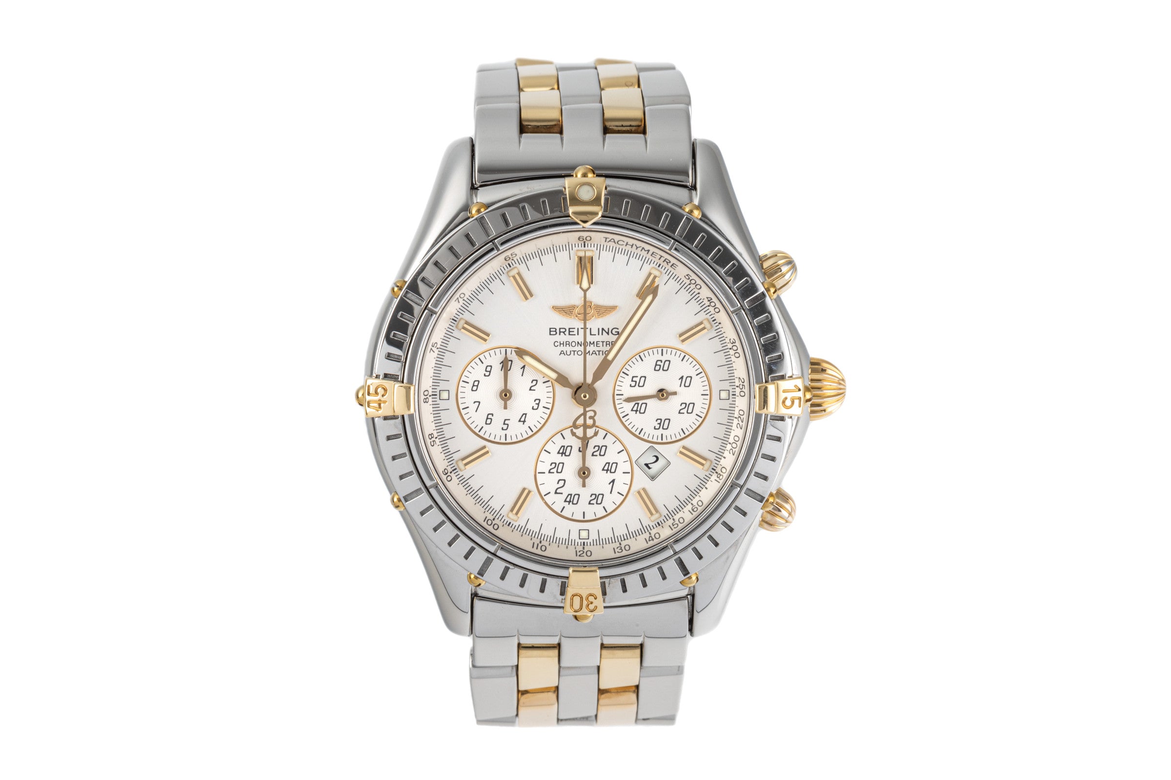 Breitling Shadow Flyback chronograph steel automatic men's watch B35312  [2206435]