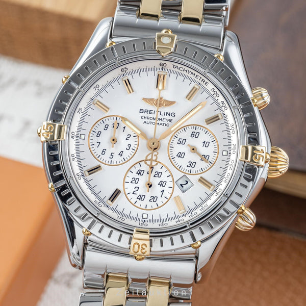 Breitling Shadow Flyback chronograph steel automatic men's watch B35312  [2206435]