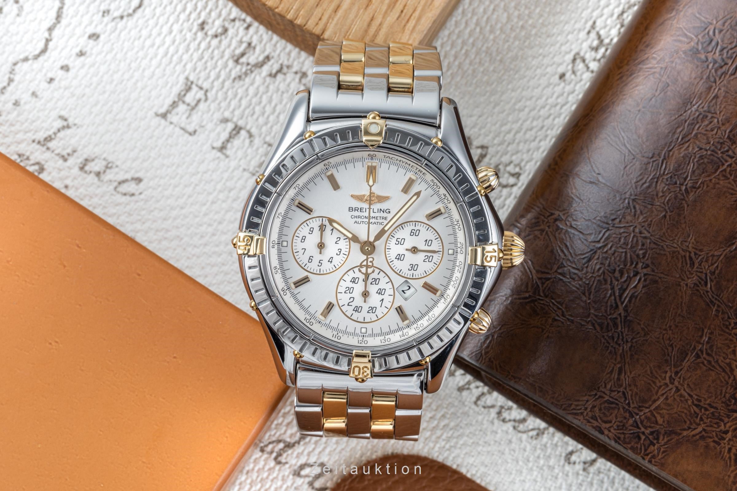 Breitling Shadow Flyback chronograph steel automatic men's watch B35312  [2206435]