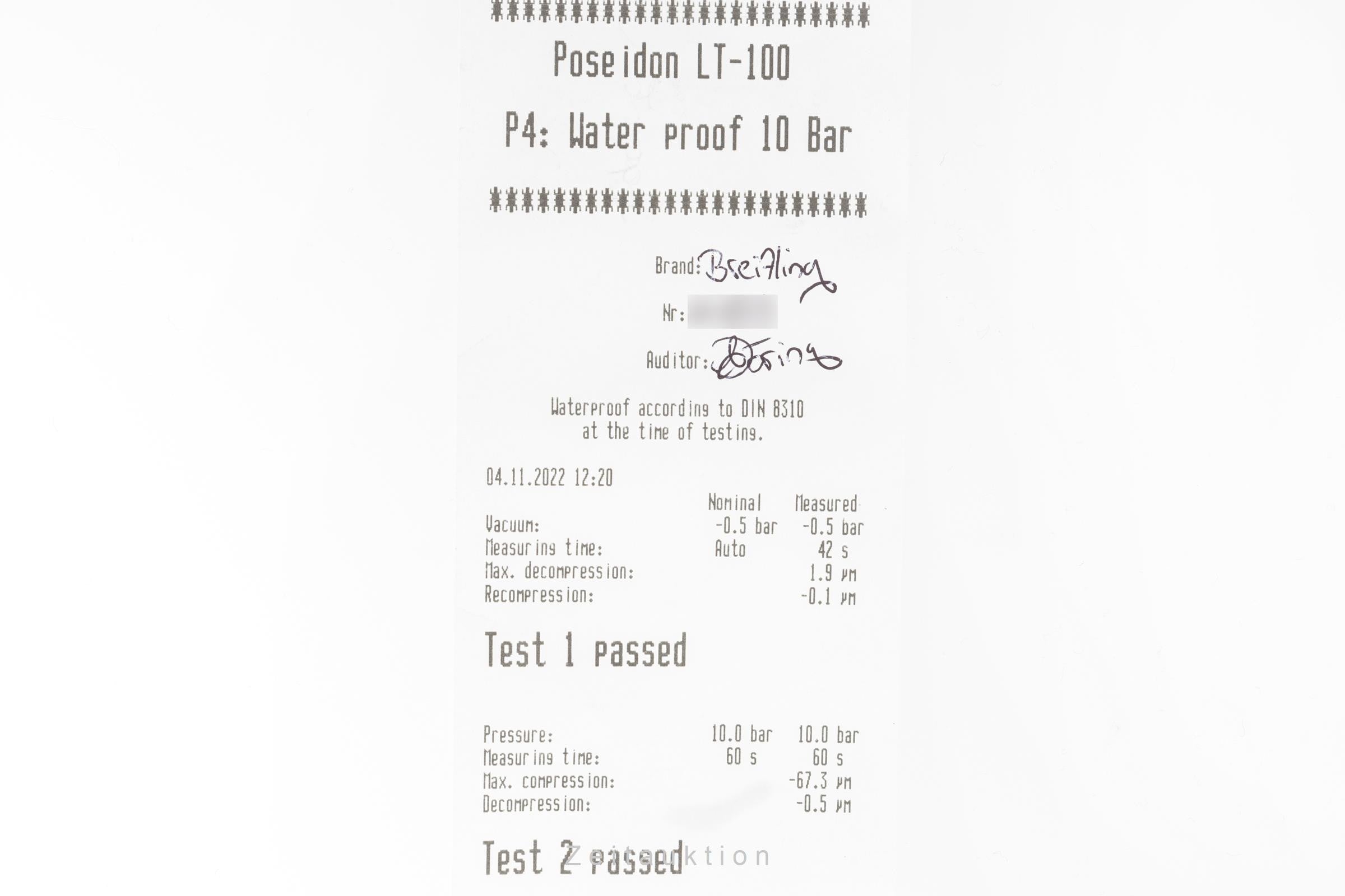 Breitling Shadow Flyback chronograph steel automatic men's watch B35312  [2206435]