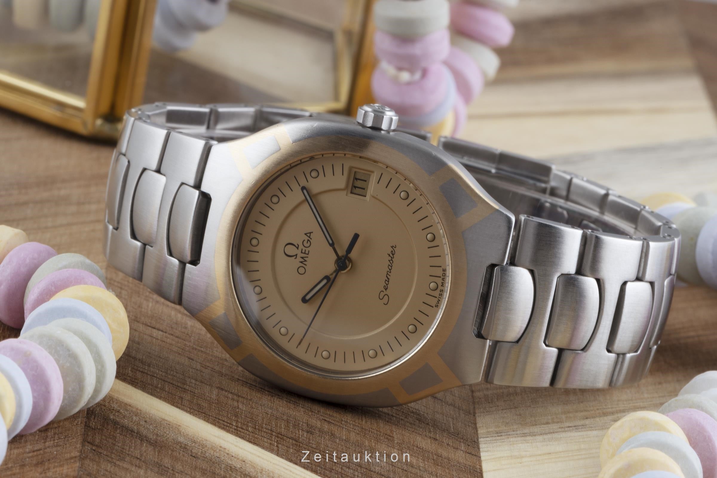 Omega Seamaster acciaio quarzo orologio da uomo 396.1022  [2206451]