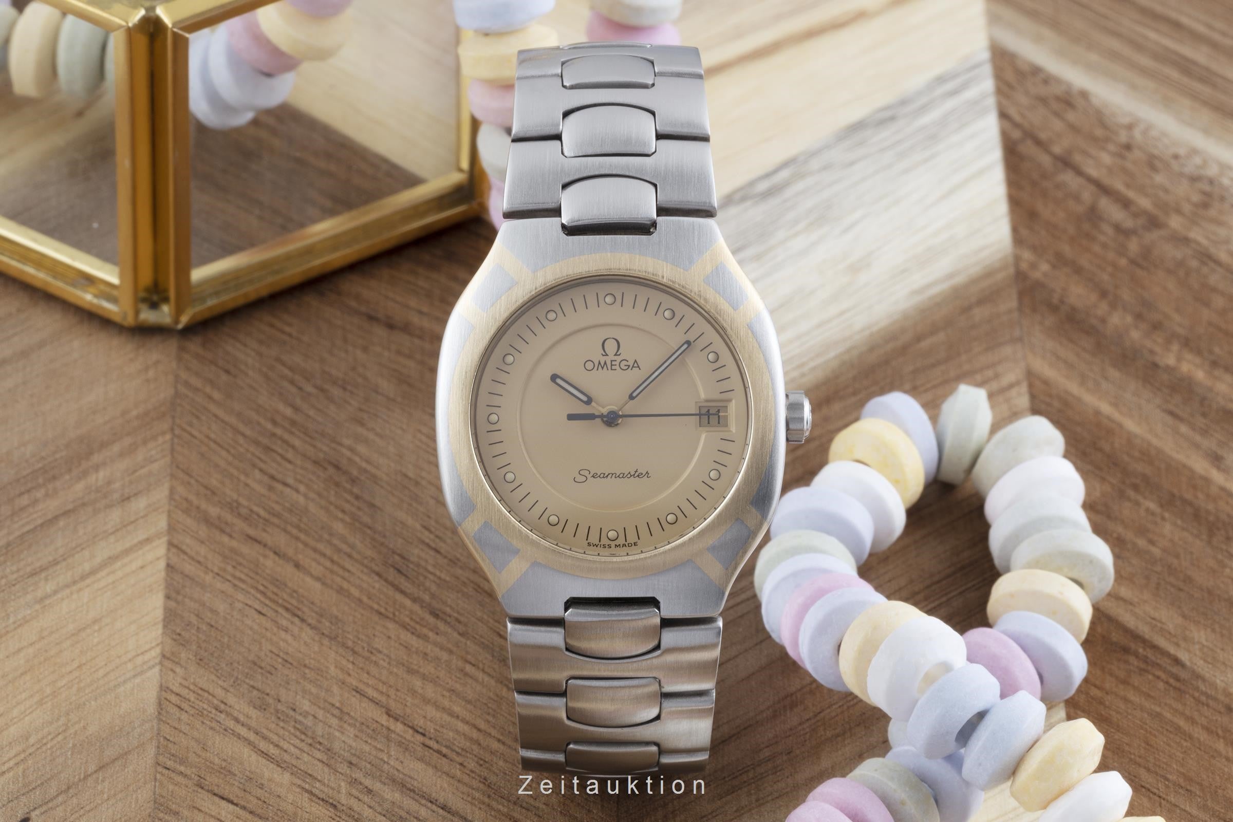 Omega Seamaster acciaio quarzo orologio da uomo 396.1022  [2206451]