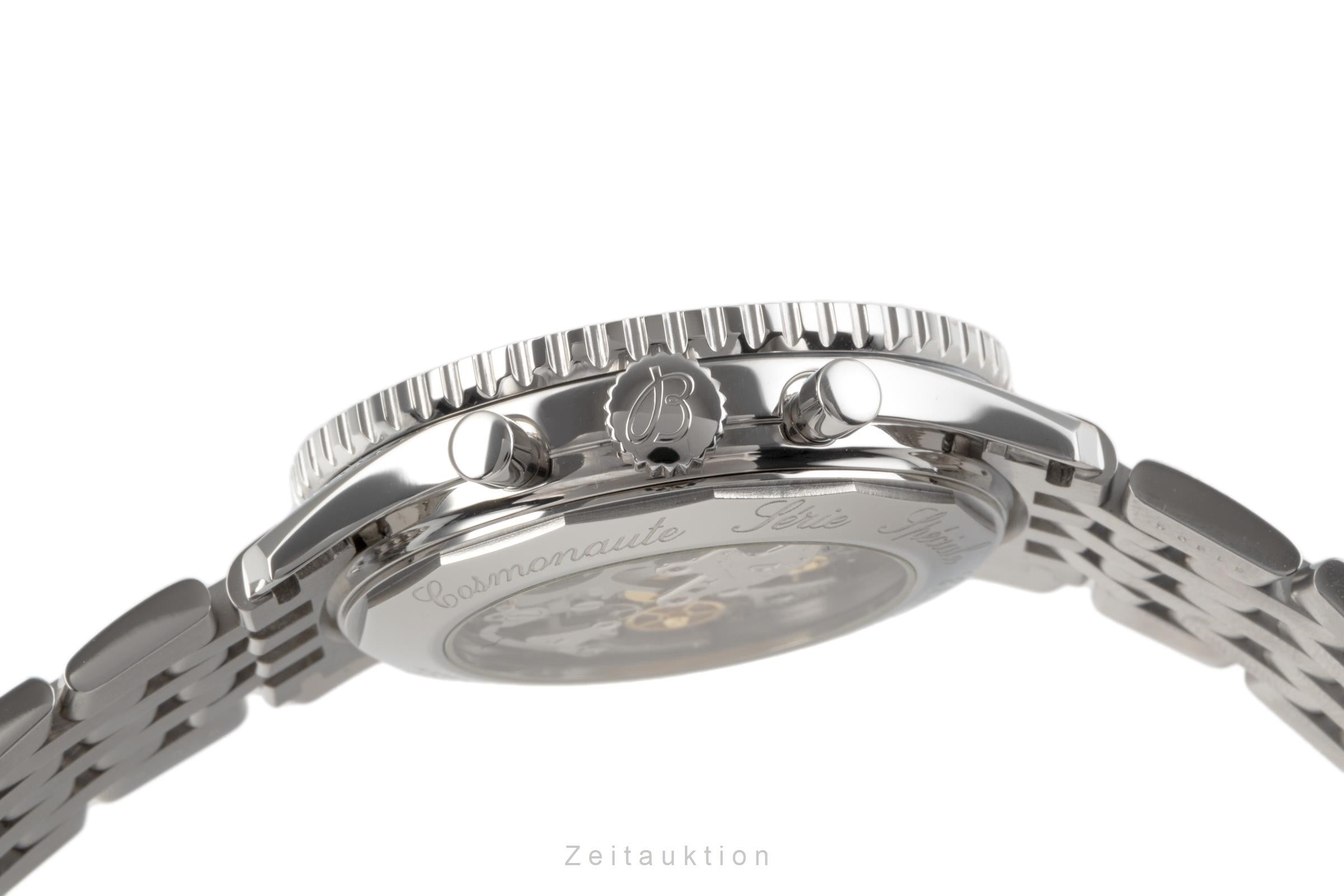 Breitling Navitimer Cosmonaute chronographe acier à remontage manuel montre pour hommes A12023.1 LP: 10550EUR  [2206489]