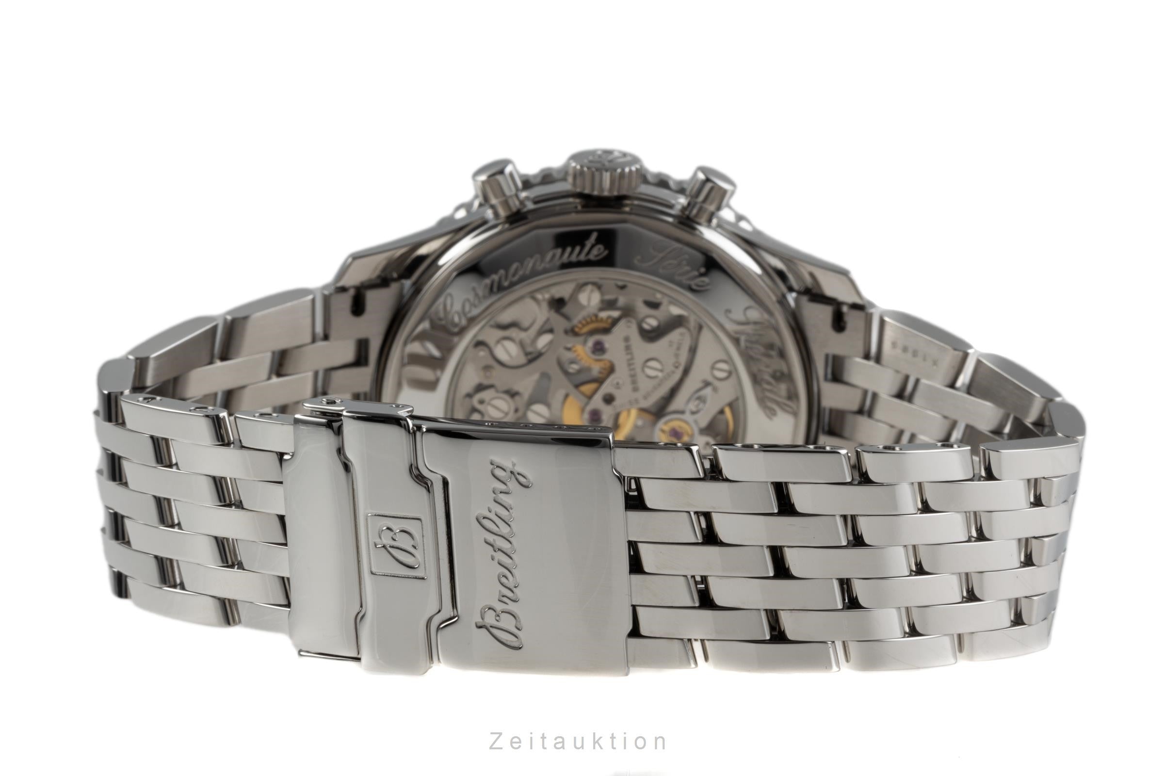 Breitling Navitimer Cosmonaute chronographe acier à remontage manuel montre pour hommes A12023.1 LP: 10550EUR  [2206489]