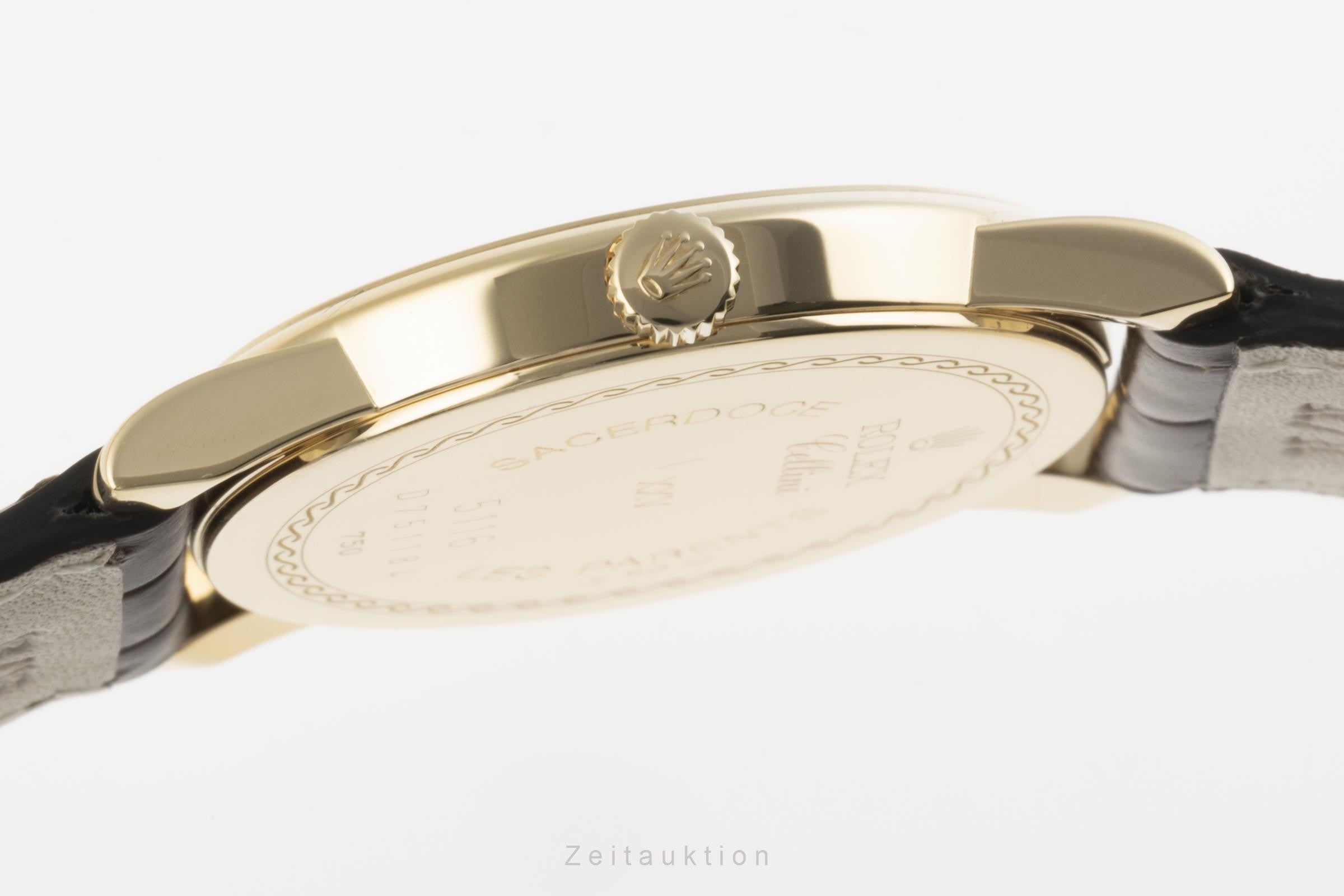 Rolex Cellini 18 ct gold manual winding men's watch 5116  [2206493]