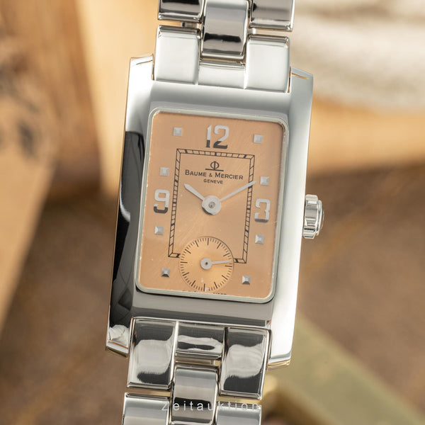 Baume & Mercier Hampton acier quartz montre pour femmes MV045139  [2206524]