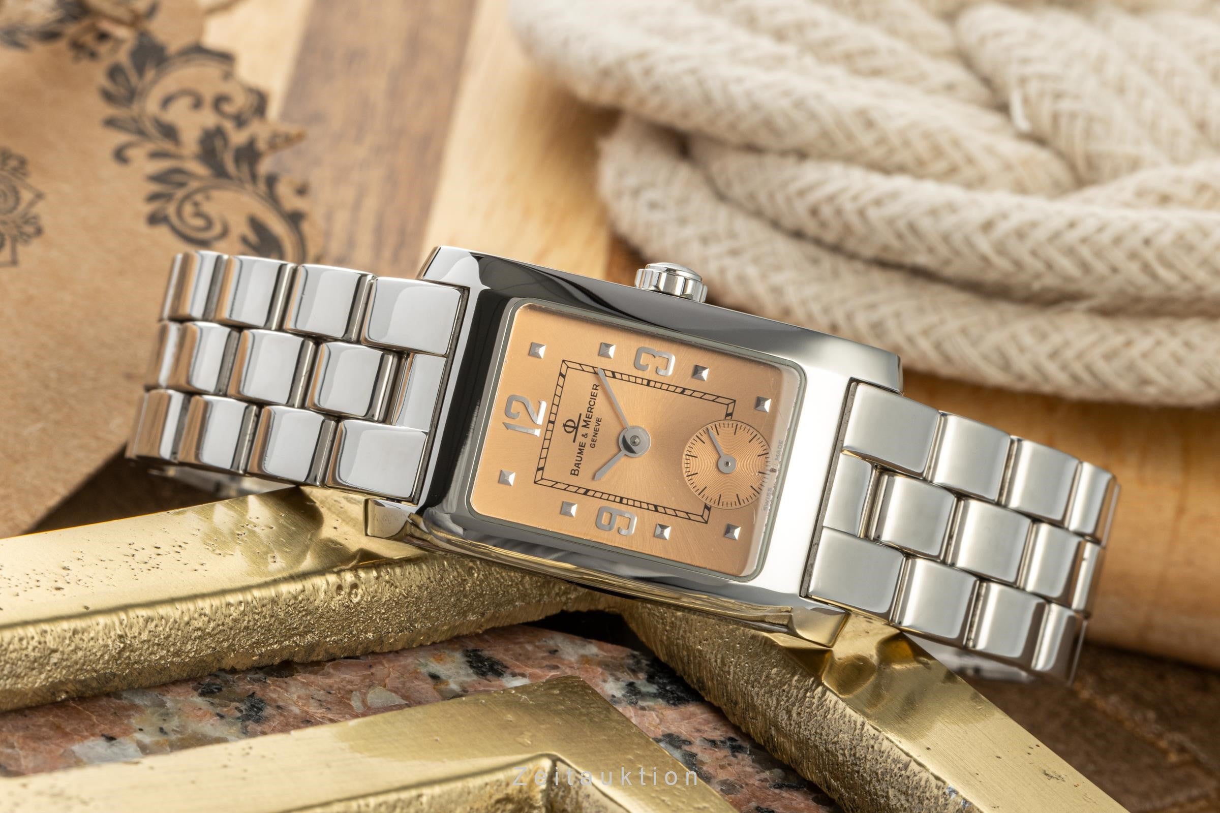 Baume & Mercier Hampton acier quartz montre pour femmes MV045139  [2206524]