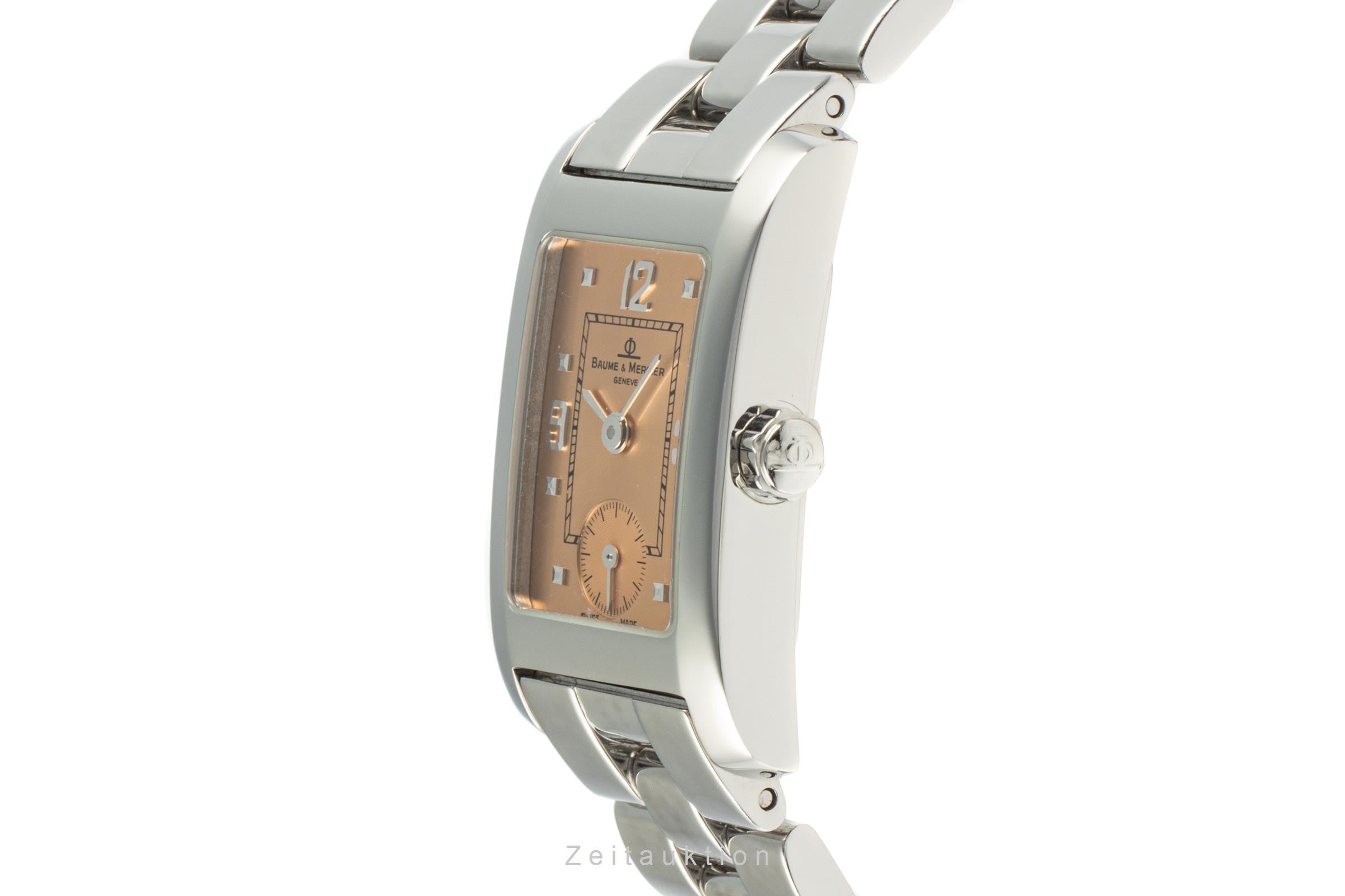 Baume & Mercier Hampton acier quartz montre pour femmes MV045139  [2206524]