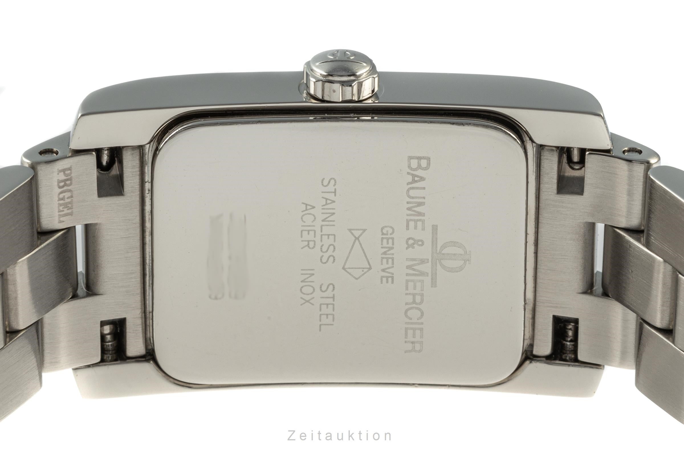 Baume & Mercier Hampton acier quartz montre pour femmes MV045139  [2206524]