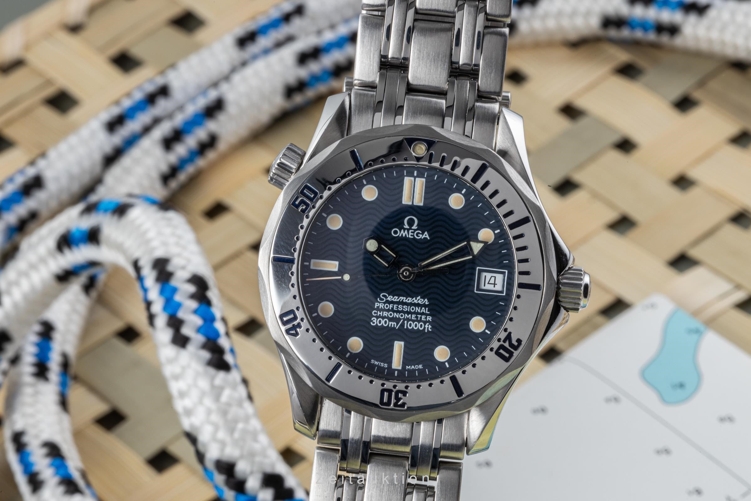 Omega Seamaster steel automatic men's watch 2552.80.00  [2206550]