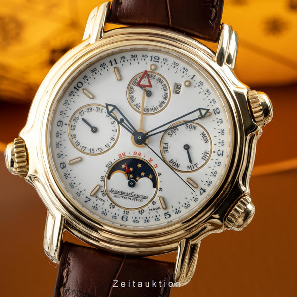 Jaeger LeCoultre Grand Réveil  18 ct gold automatic men's watch 180.1.99 LP: 42300EUR  [2206557]