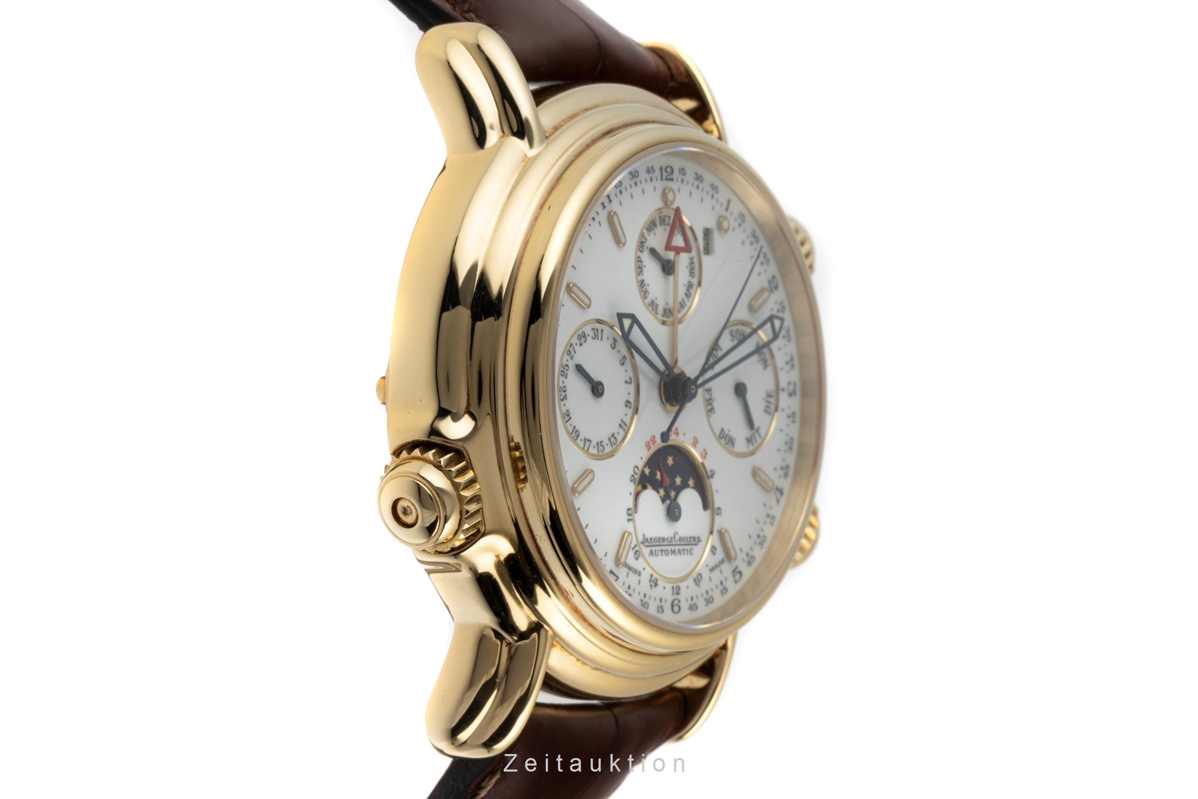 Jaeger LeCoultre Grand Réveil  18 ct gold automatic men's watch 180.1.99 LP: 42300EUR  [2206557]