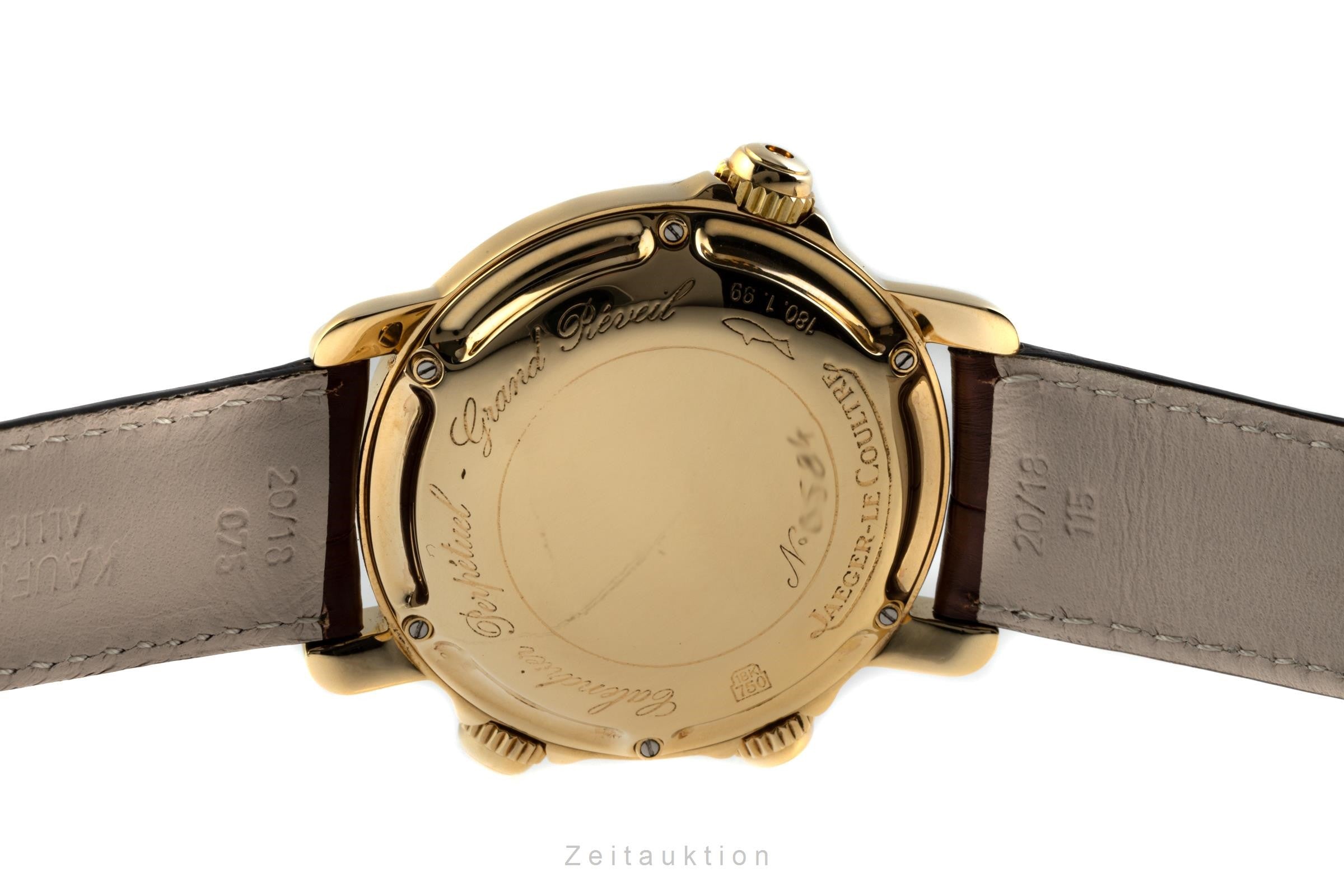 Jaeger LeCoultre Grand Réveil  18 ct gold automatic men's watch 180.1.99 LP: 42300EUR  [2206557]