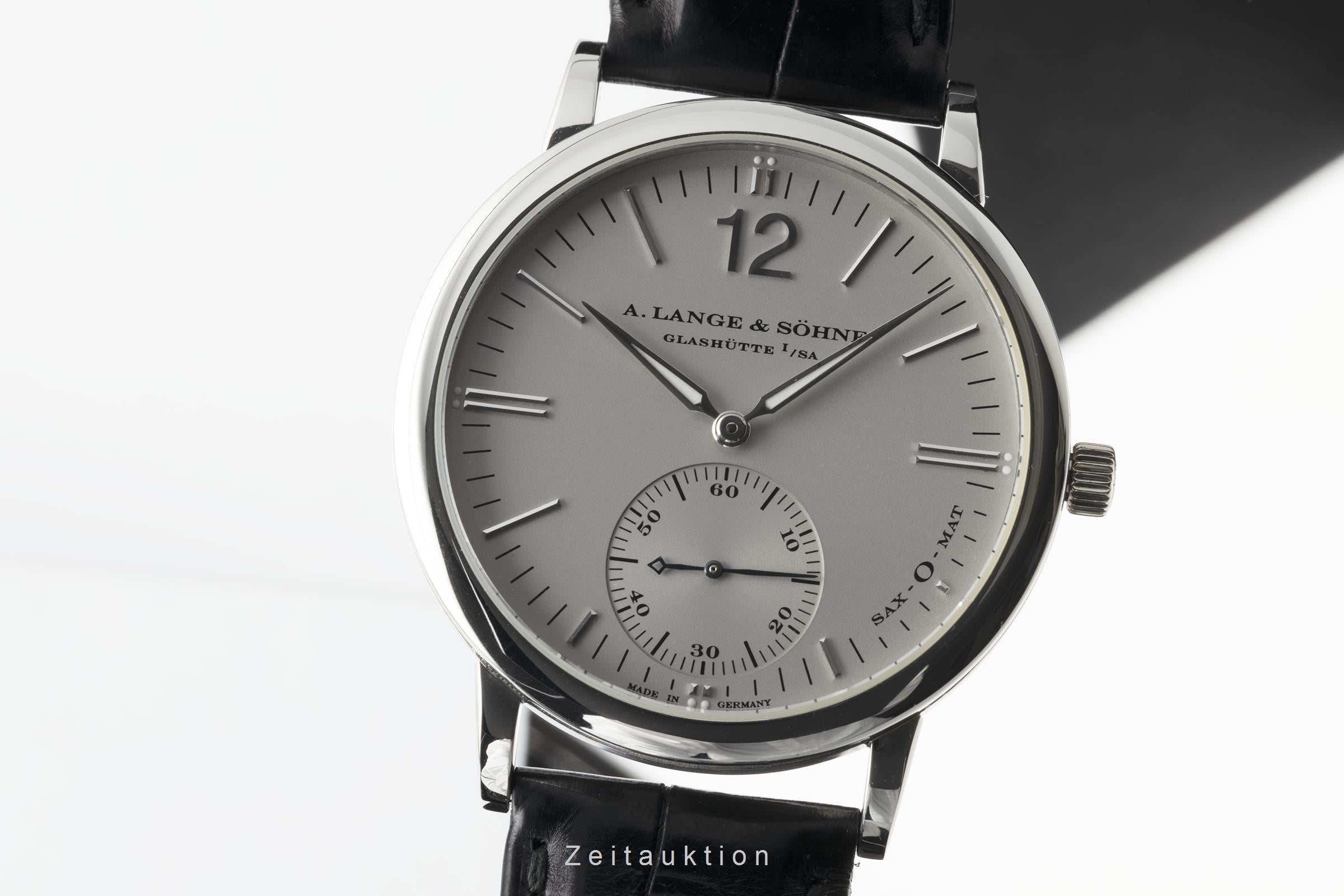 A. Lange & Söhne SAX-O-MAT platino automático reloj para caballeros 301.025  [2206578]