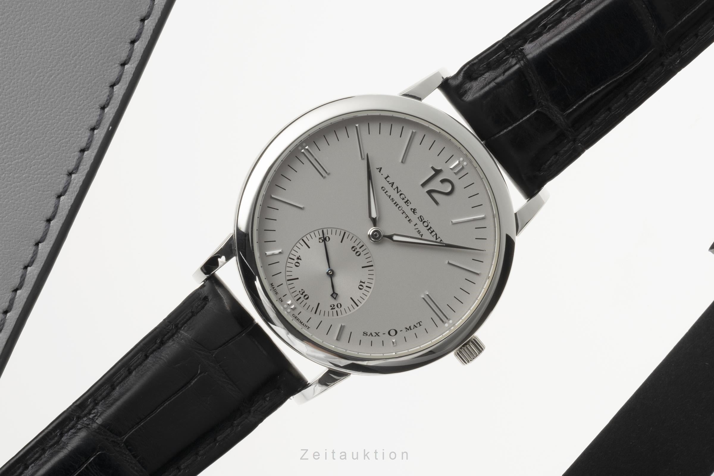 A. Lange & Söhne SAX-O-MAT platino automático reloj para caballeros 301.025  [2206578]
