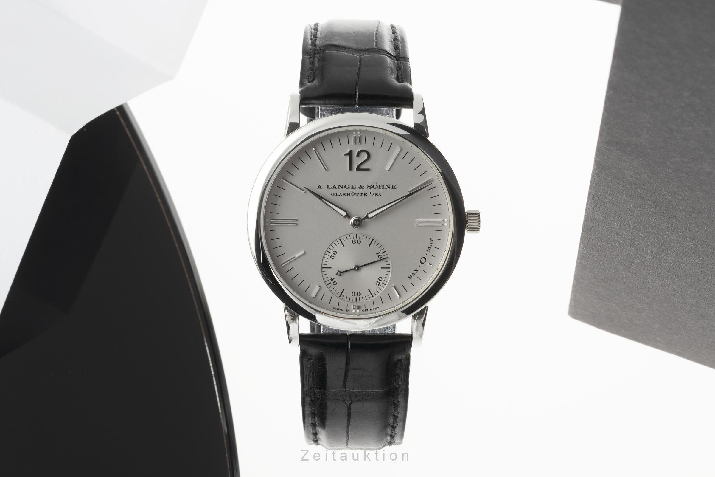 A. Lange & Söhne SAX-O-MAT platino automático reloj para caballeros 301.025  [2206578]
