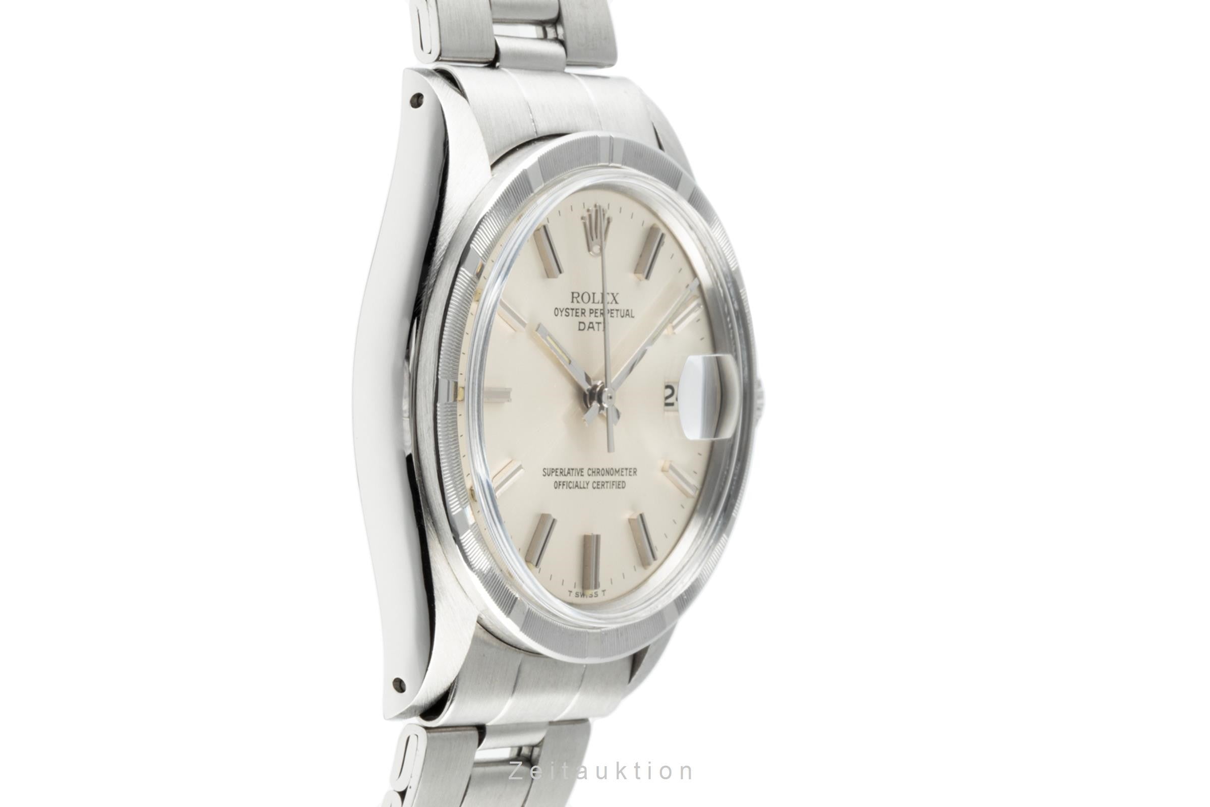 Rolex Date acier automatique montre pour hommes 1501 Vintage  [2206586]