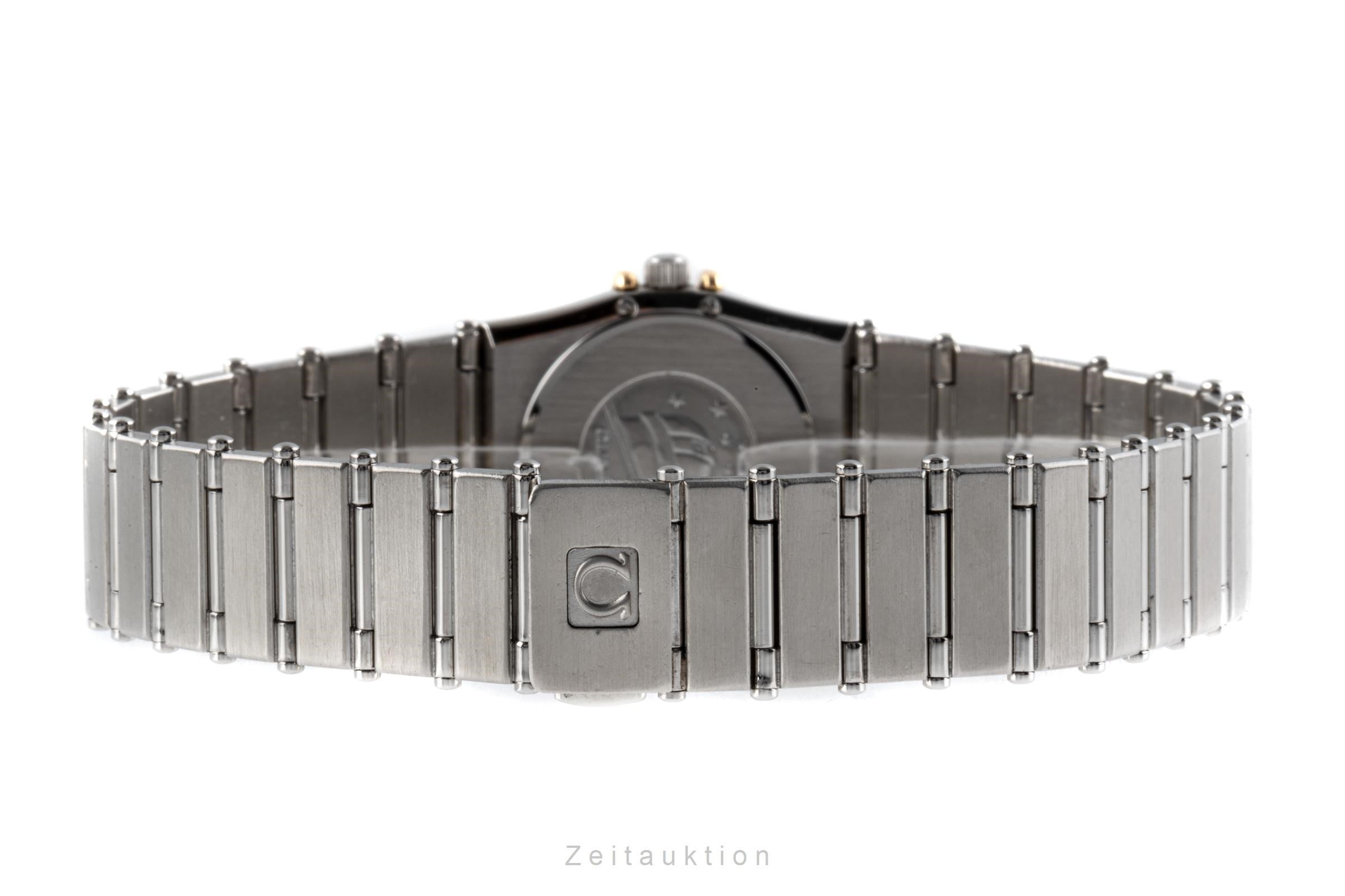 Omega Constellation steel / gold quartz women's watch 795.1076 LP: 3000EUR  [2206615]