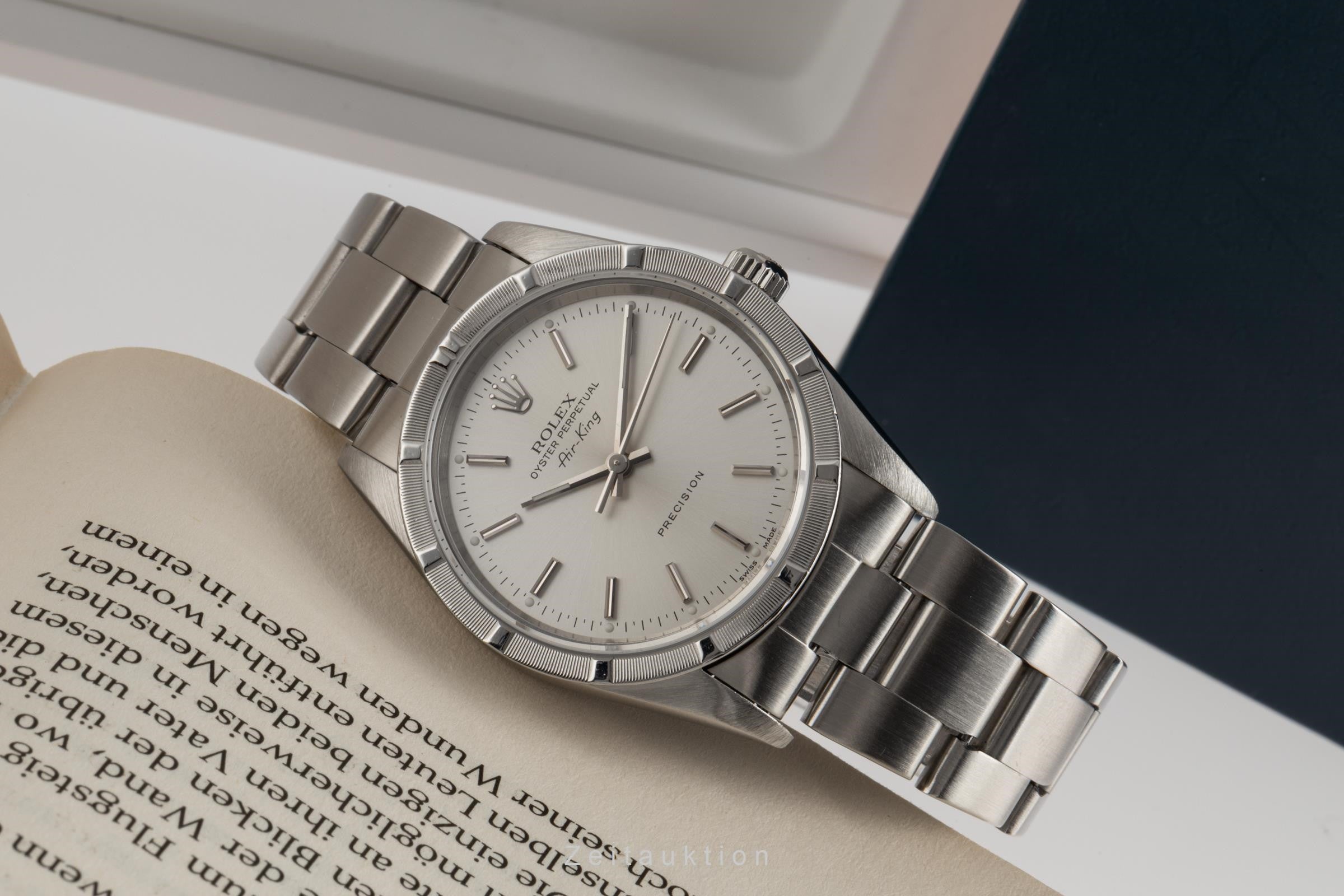 Rolex Air King acciaio automatismo orologio da uomo 14010  [2206618]