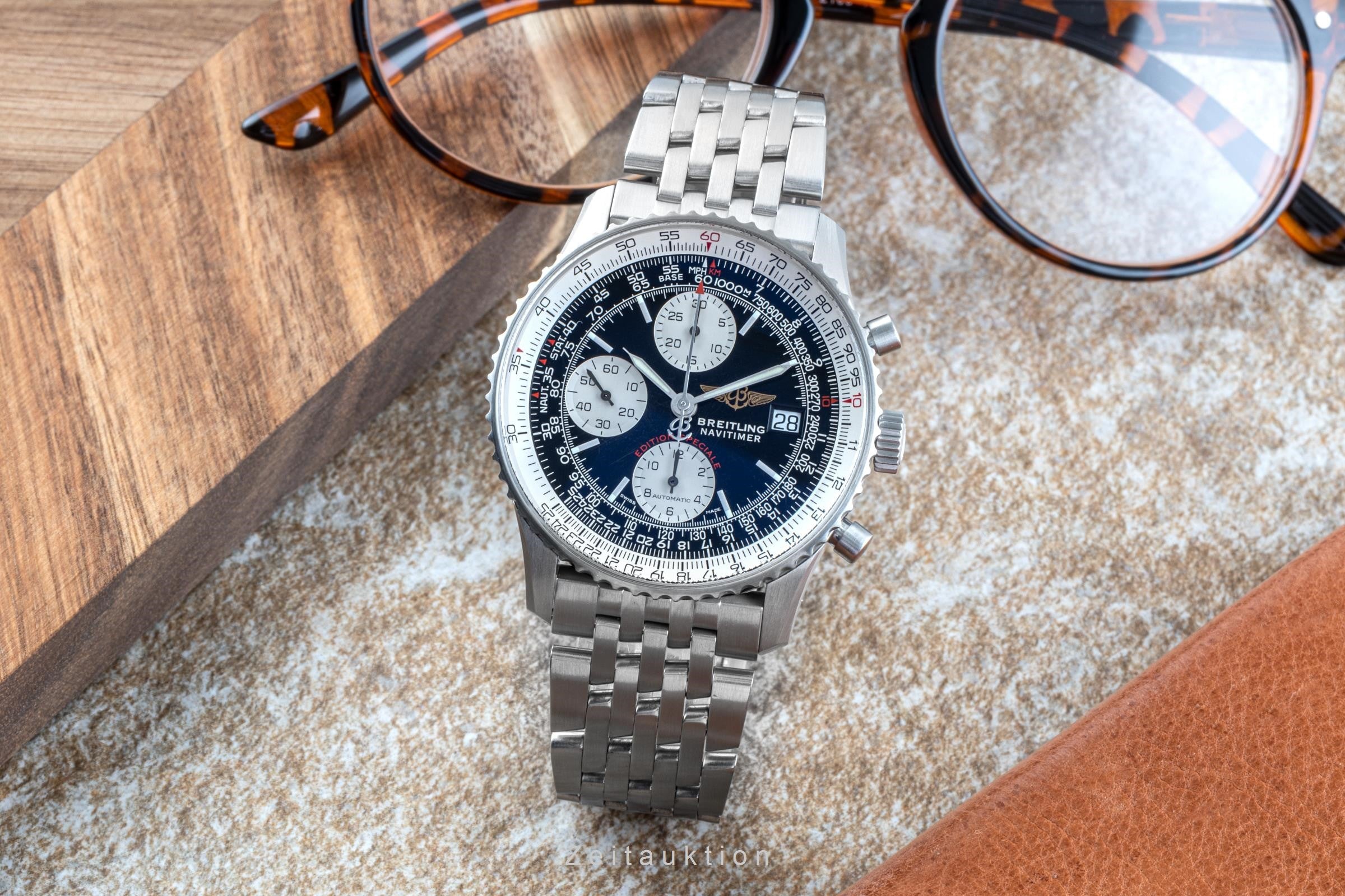 Breitling Navitimer Fighters Chronograph Stahl Automatik Ref A13330 VP: 8850,- € [2206631]